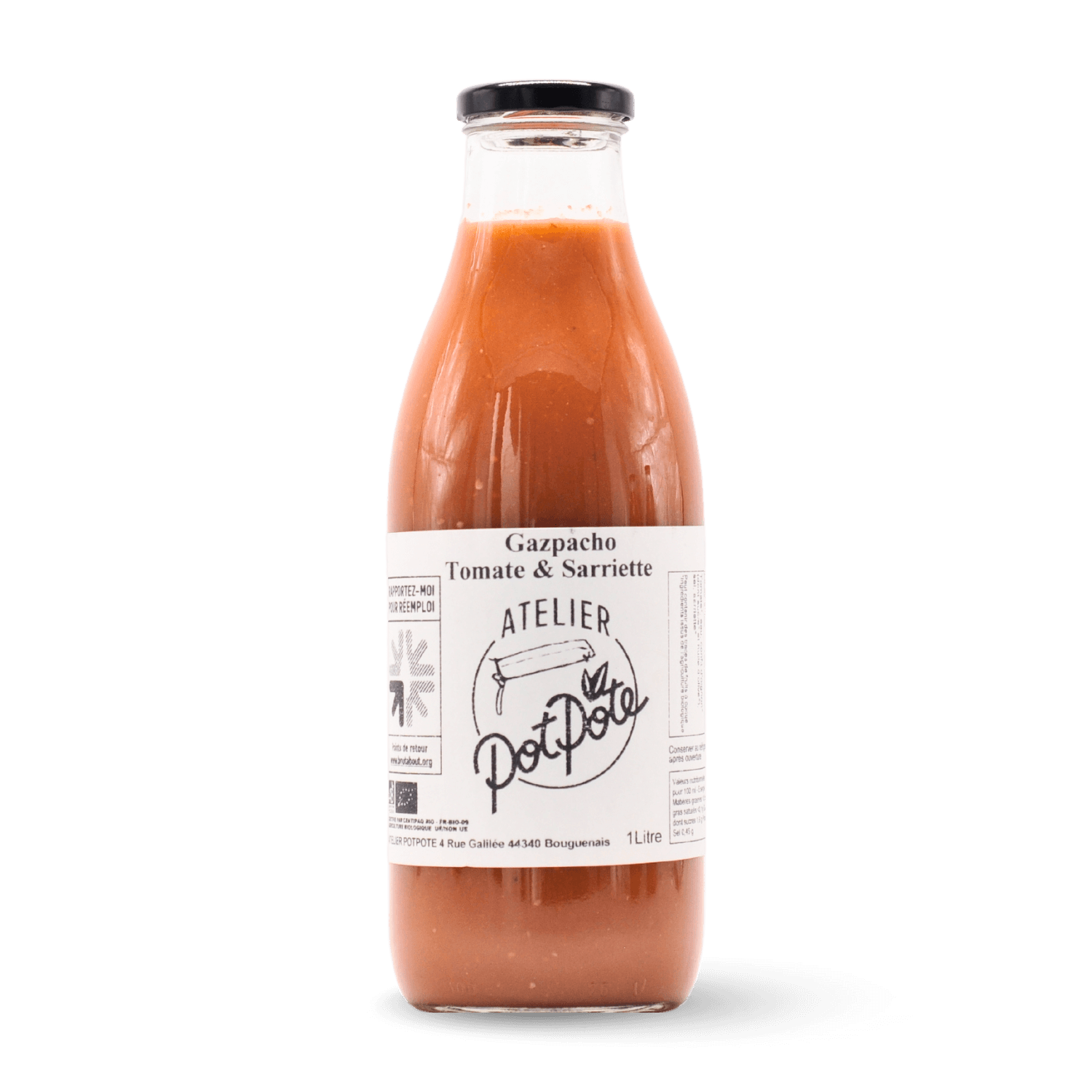 Gaspacho tomate & sarriette