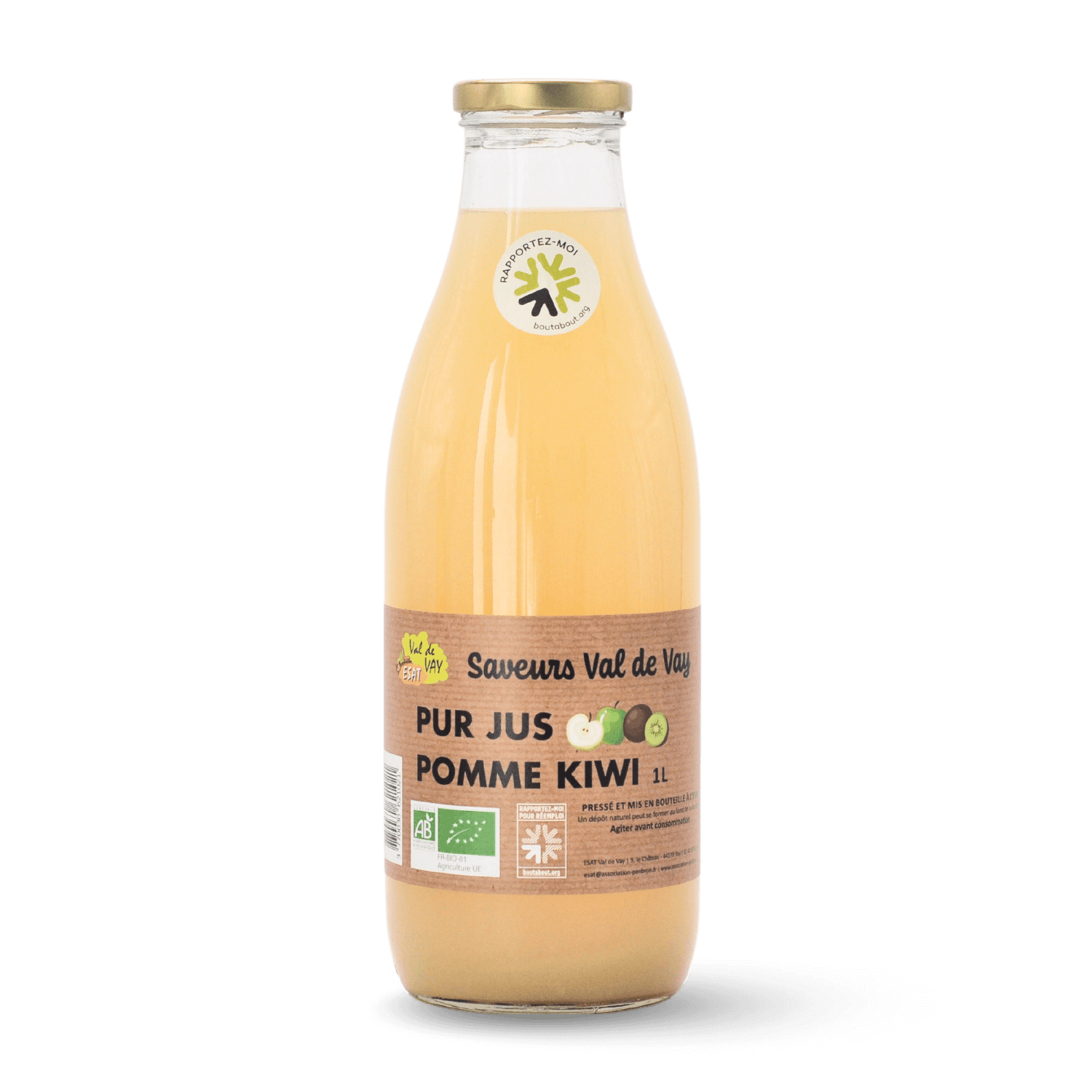 Jus de Pomme kiwi