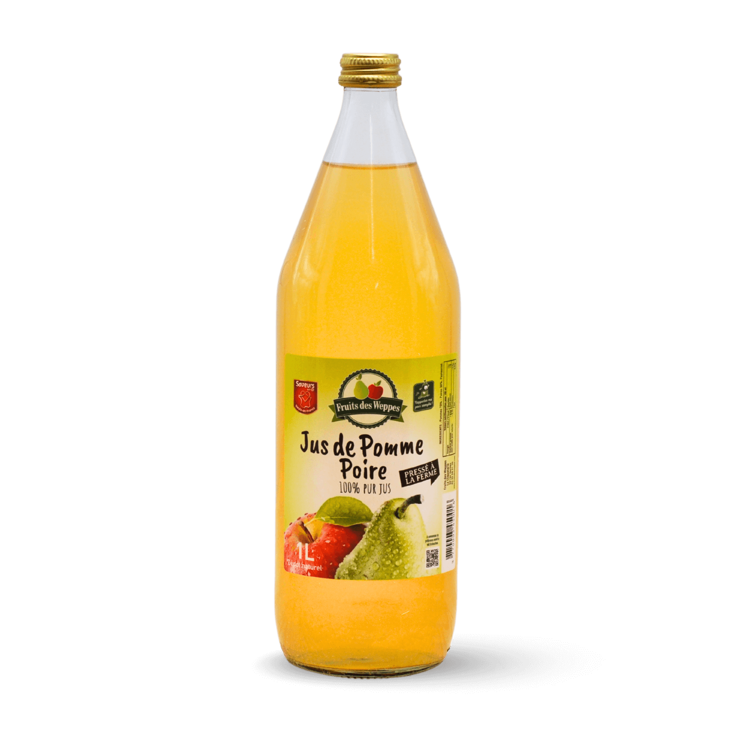 Jus de pomme poire