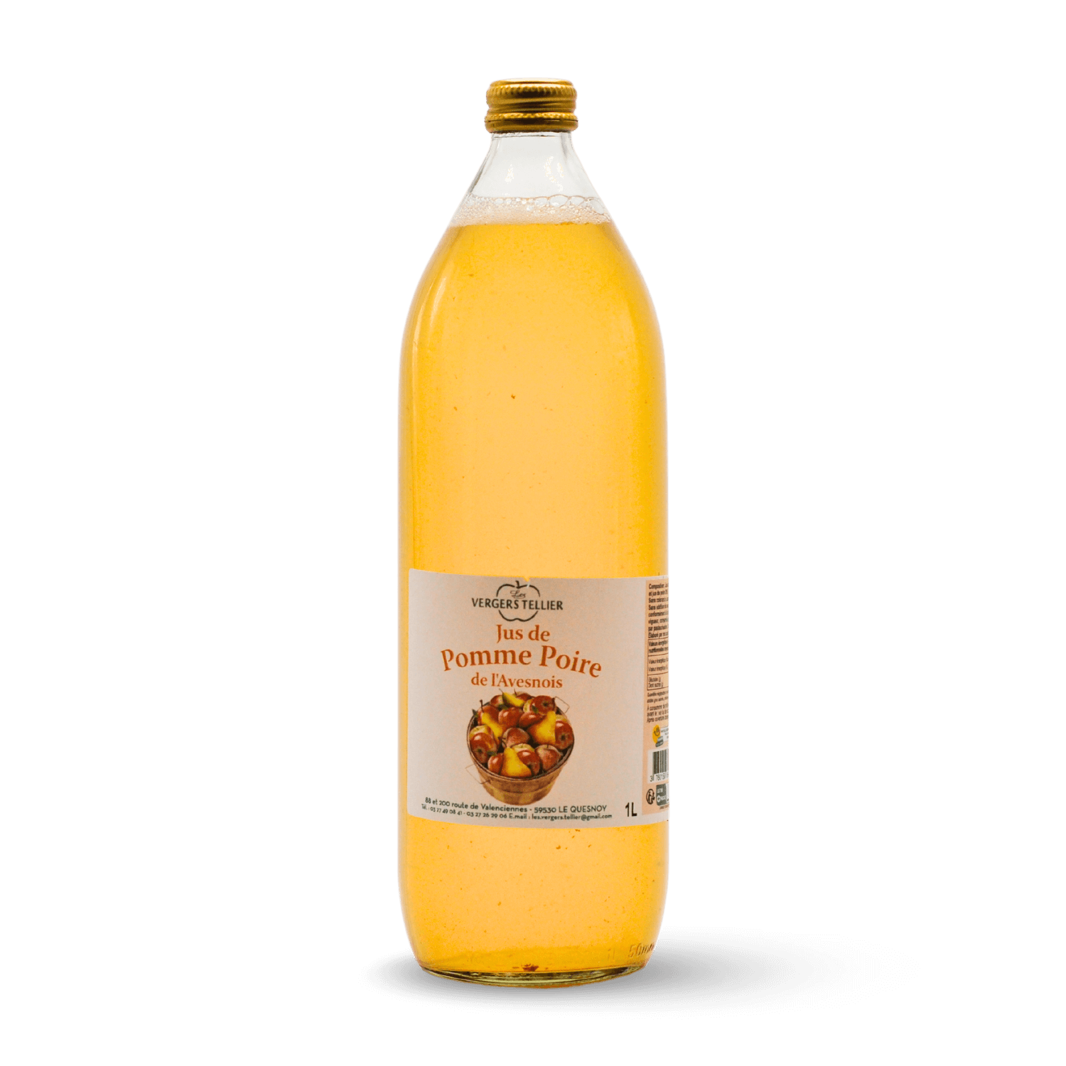 Jus de pomme poire