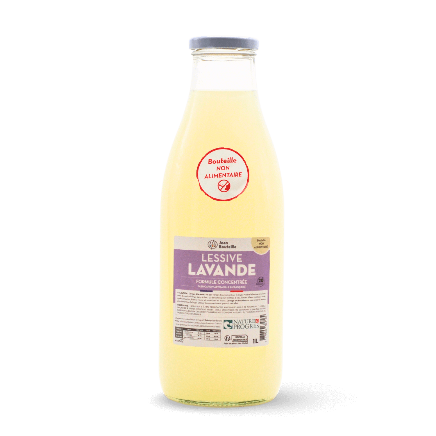 Lessive liquide concentrée Lavande