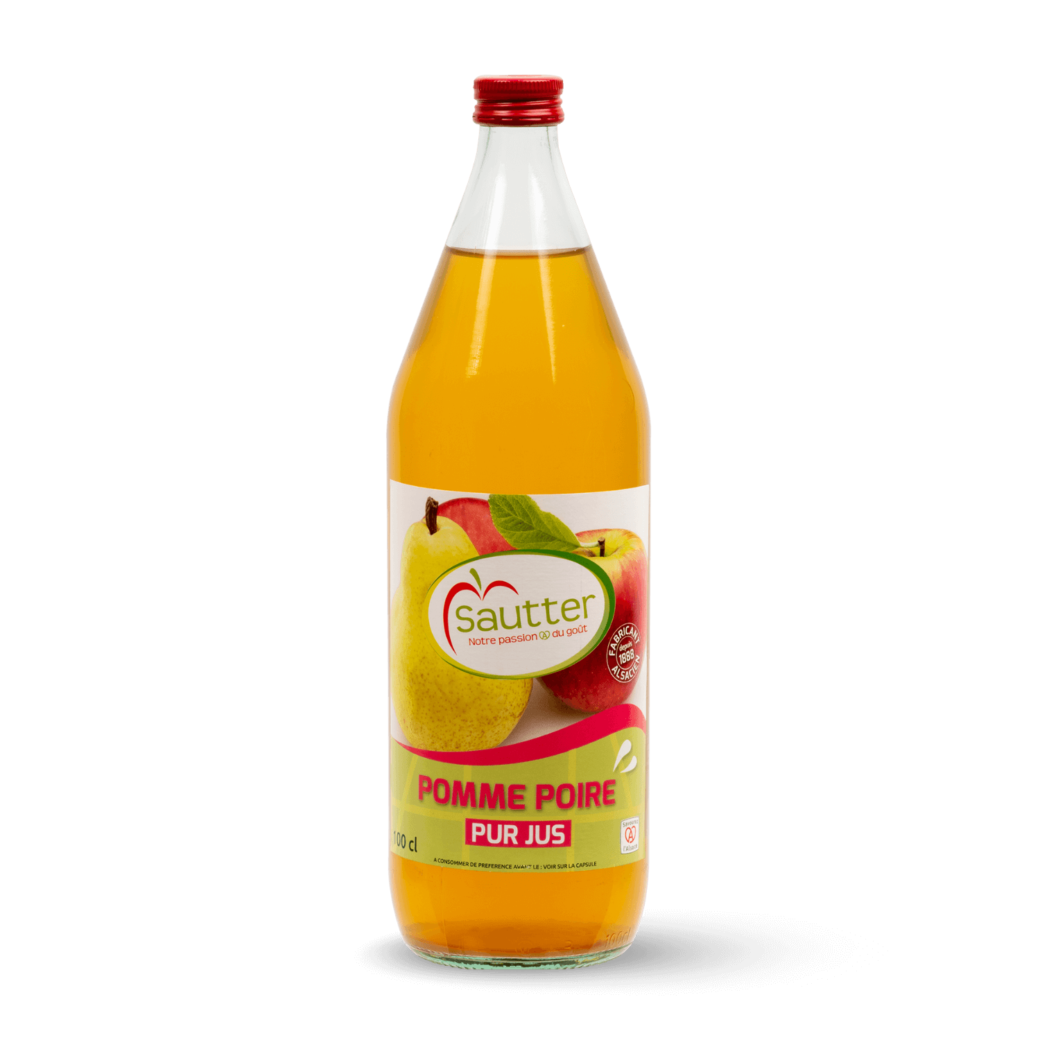 Pur jus de pomme poire