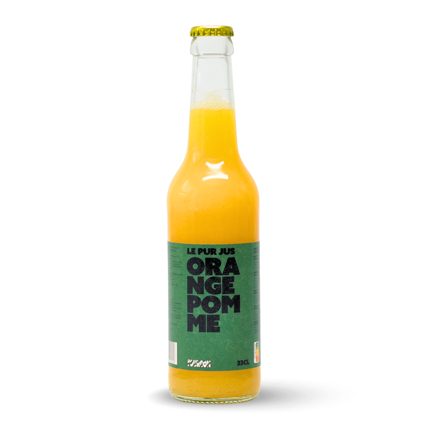 Pur jus d'orange pomme