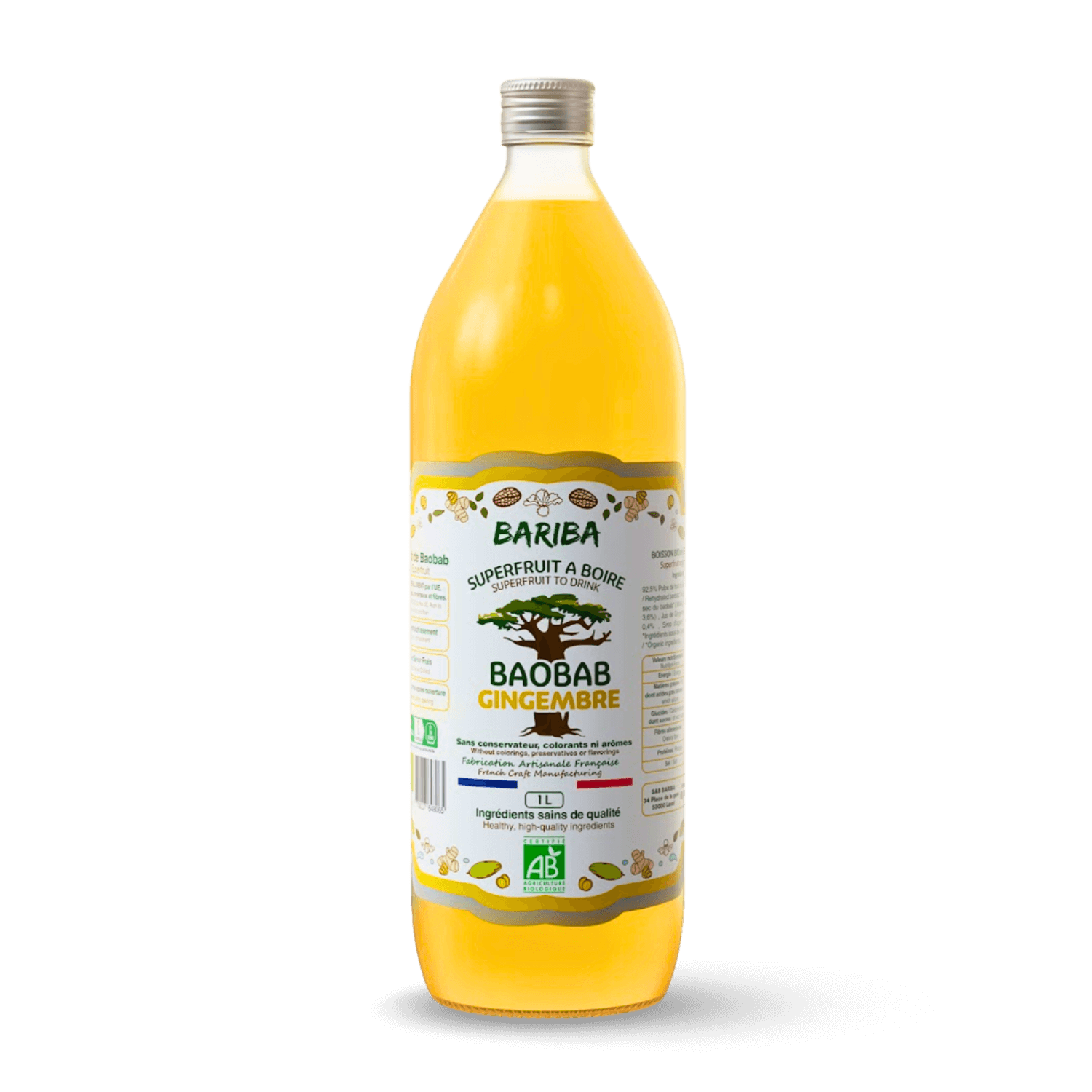 Boisson Baobab Gingembre