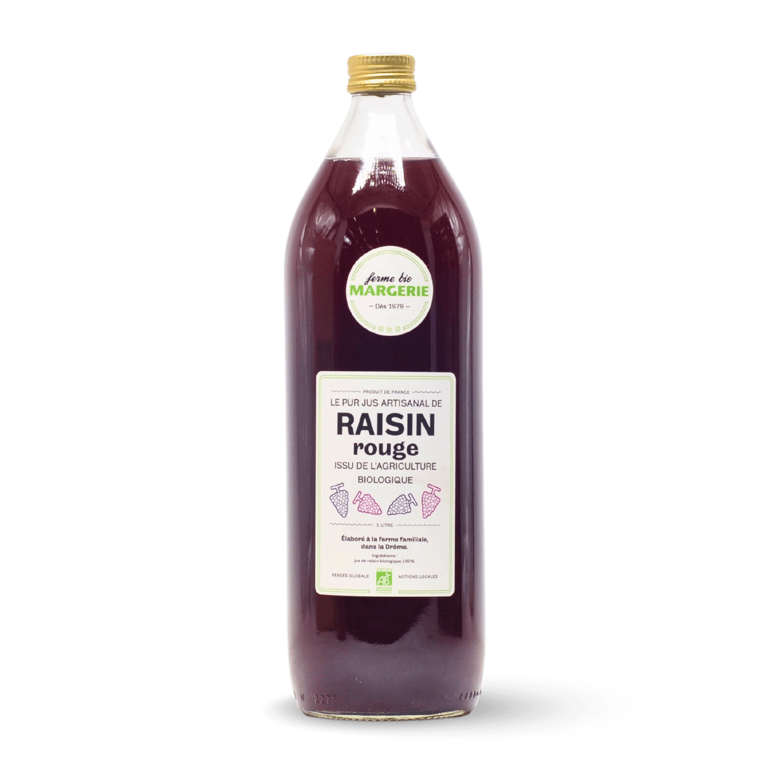 Jus de raisin rouge