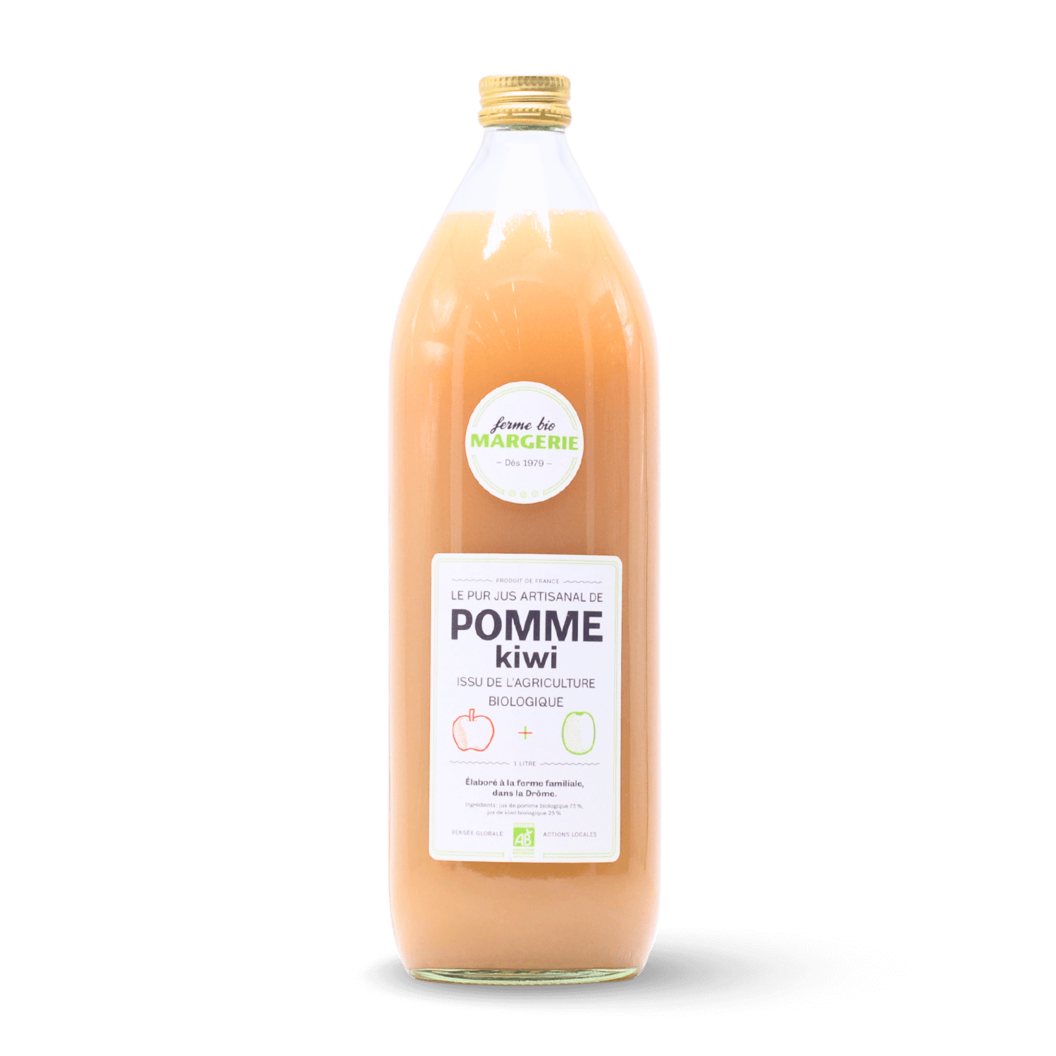 Jus de pomme kiwi