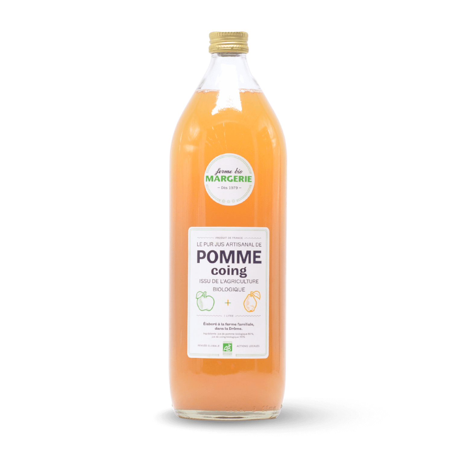 Jus de pomme coing