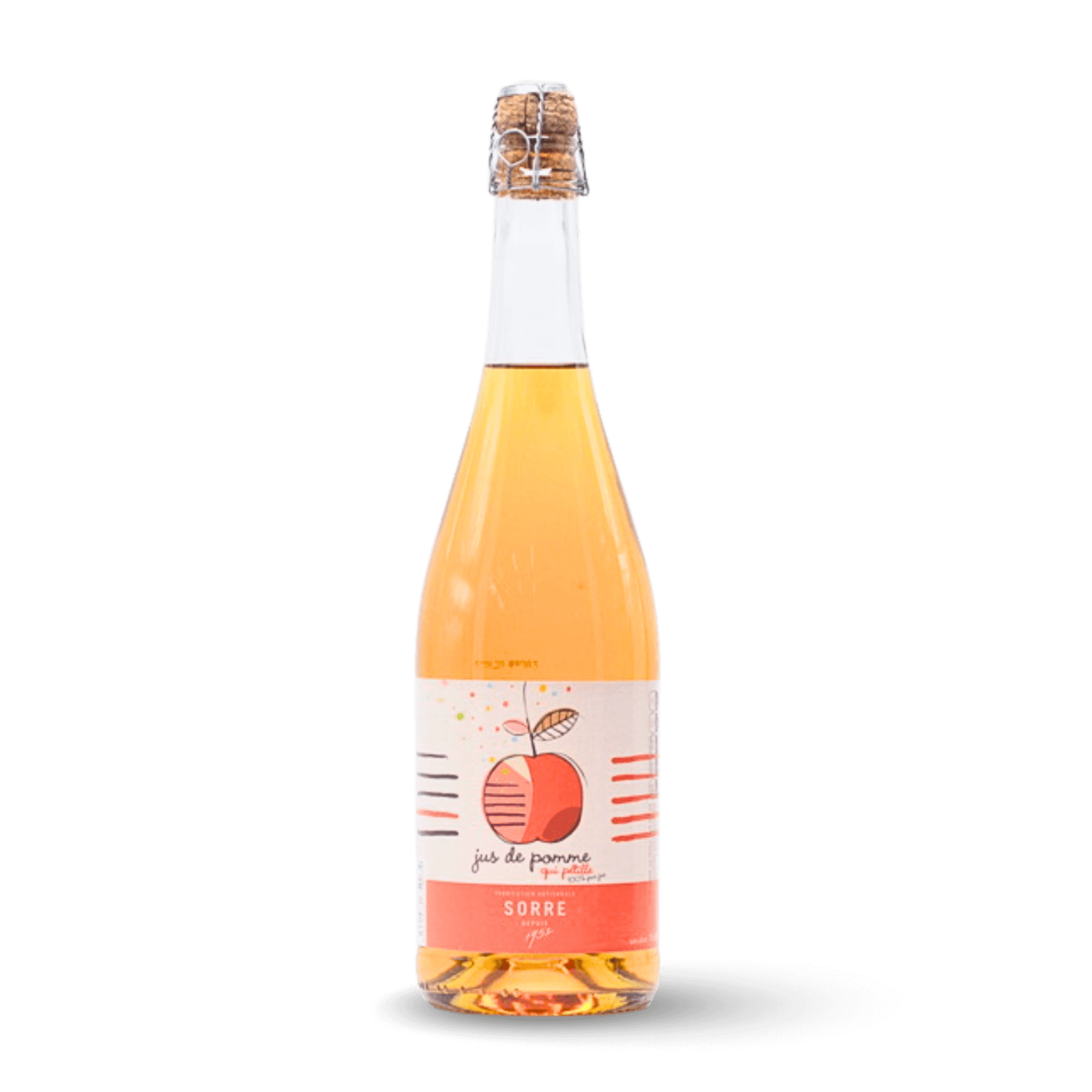 Jus de pomme pétillant