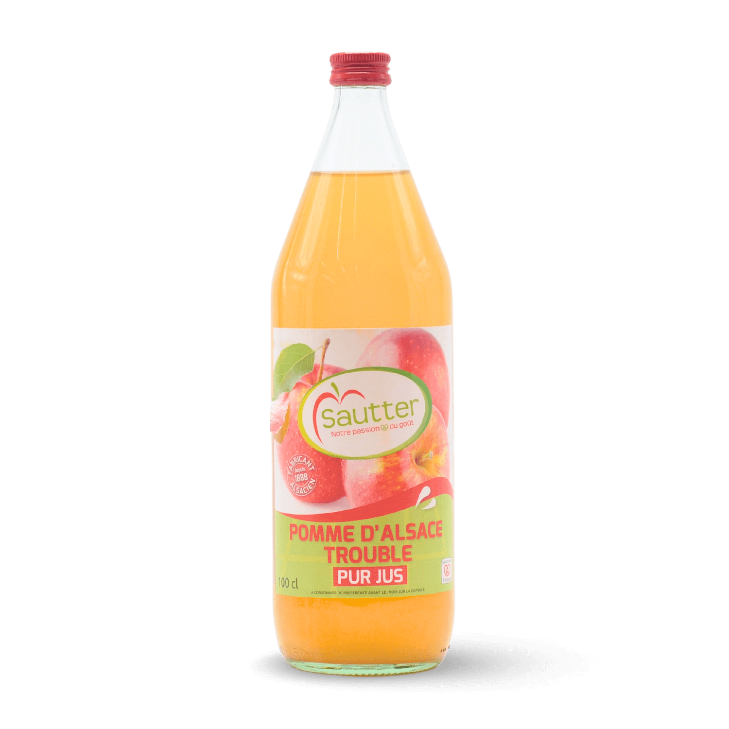 Pur jus de pomme trouble
