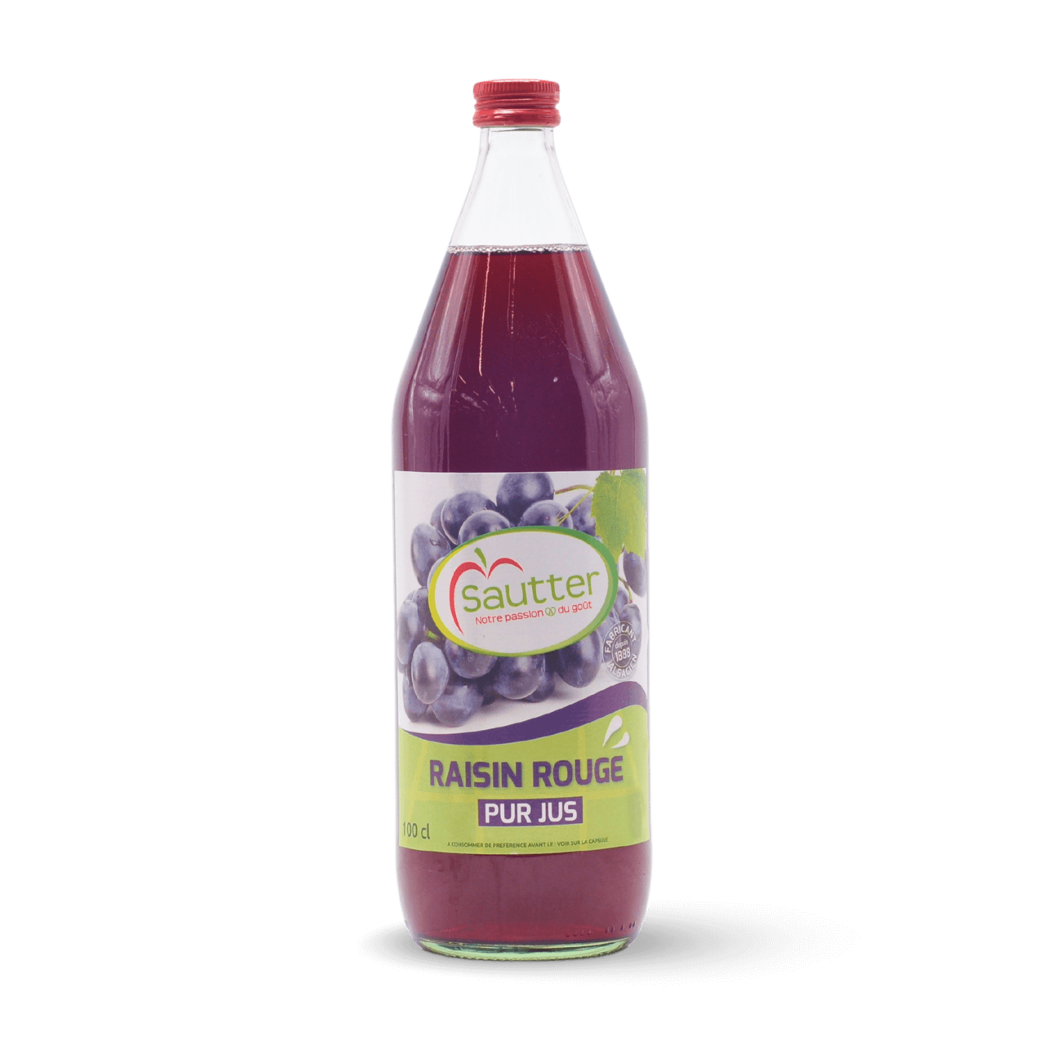 Pur jus de raisin rouge