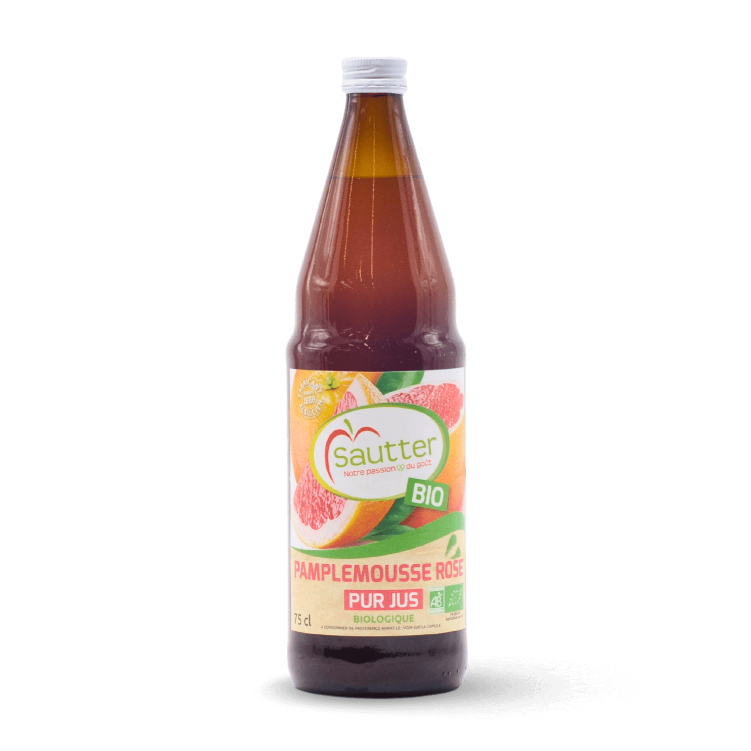 Jus de pamplemousse rose