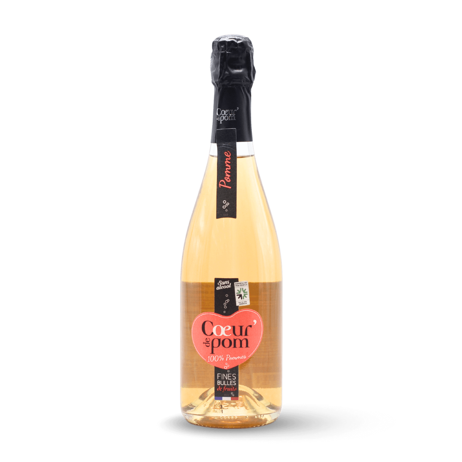 Jus de pomme pétillant