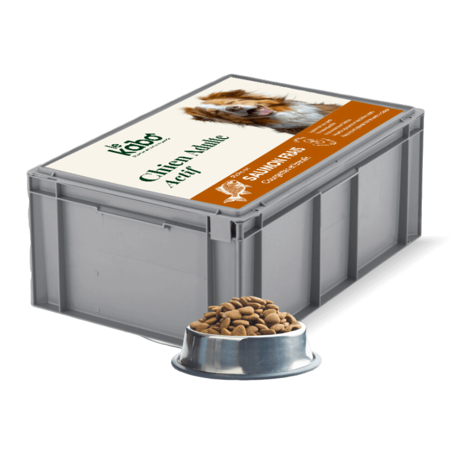 Croquettes pour chien actif - Saumon