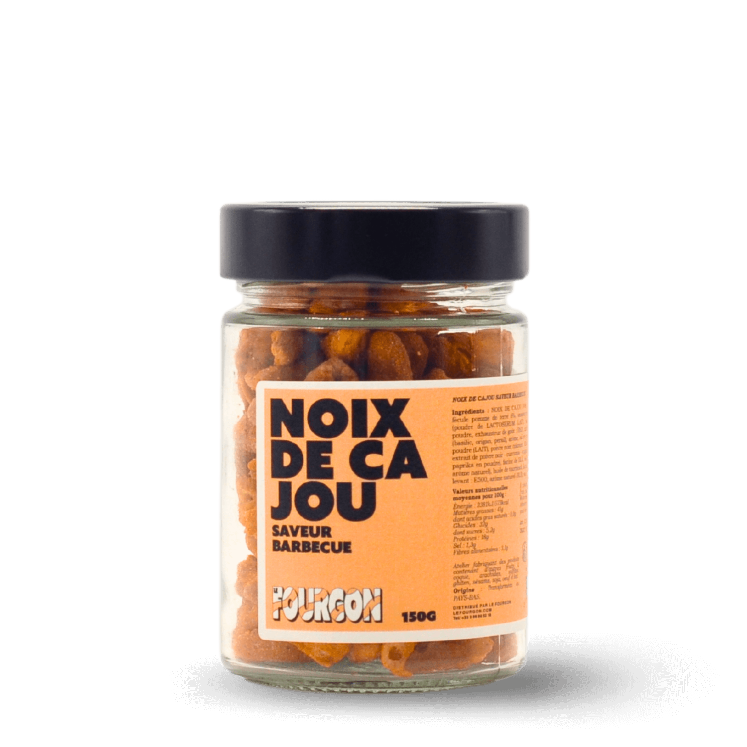 Noix de cajou saveur barbecue