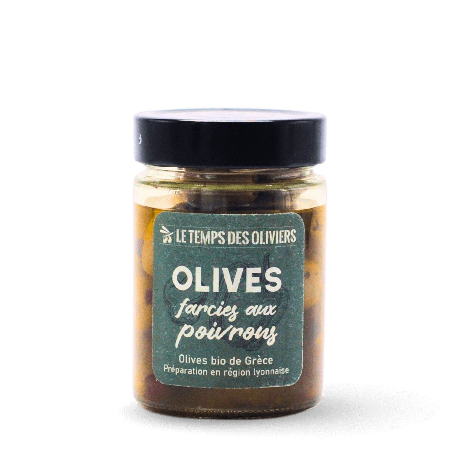 Olives farcies poivrons