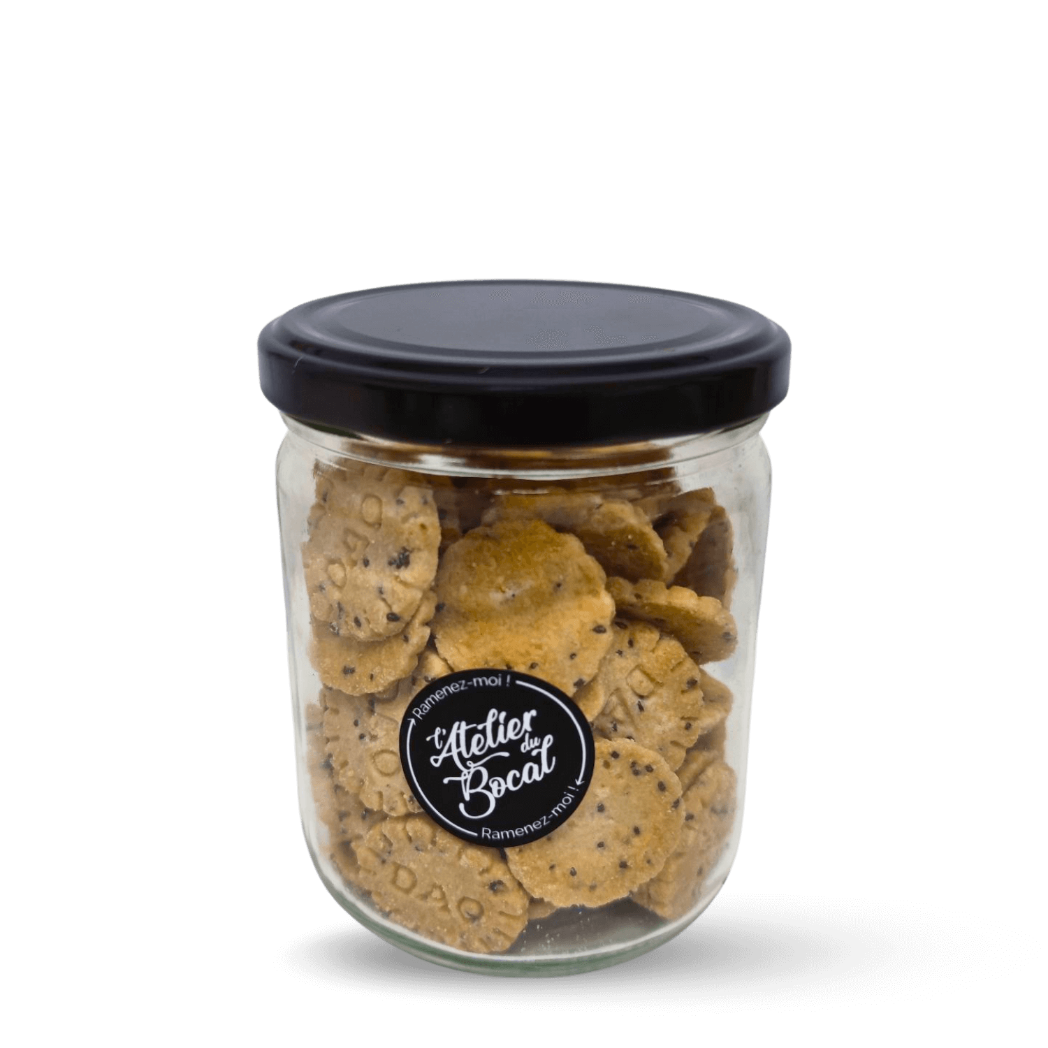 Sablé parmesan & graine de Chia