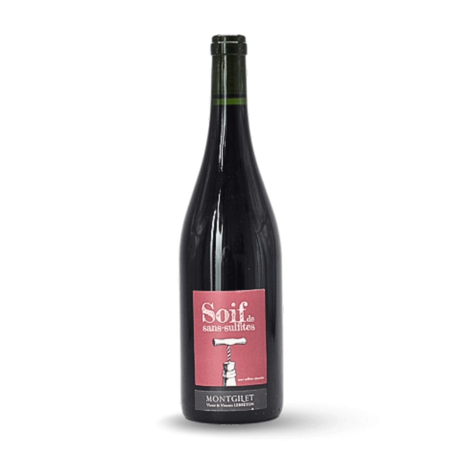 Soif de sans sulfites rouge Destockage