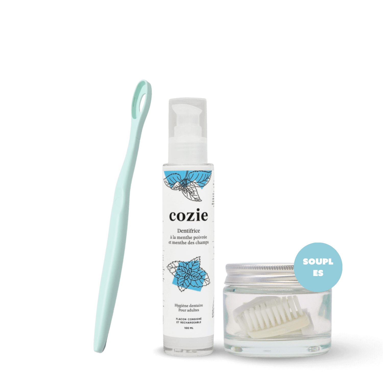 Pack hygiène bucco-dentaire Cozie & Le Fourgon