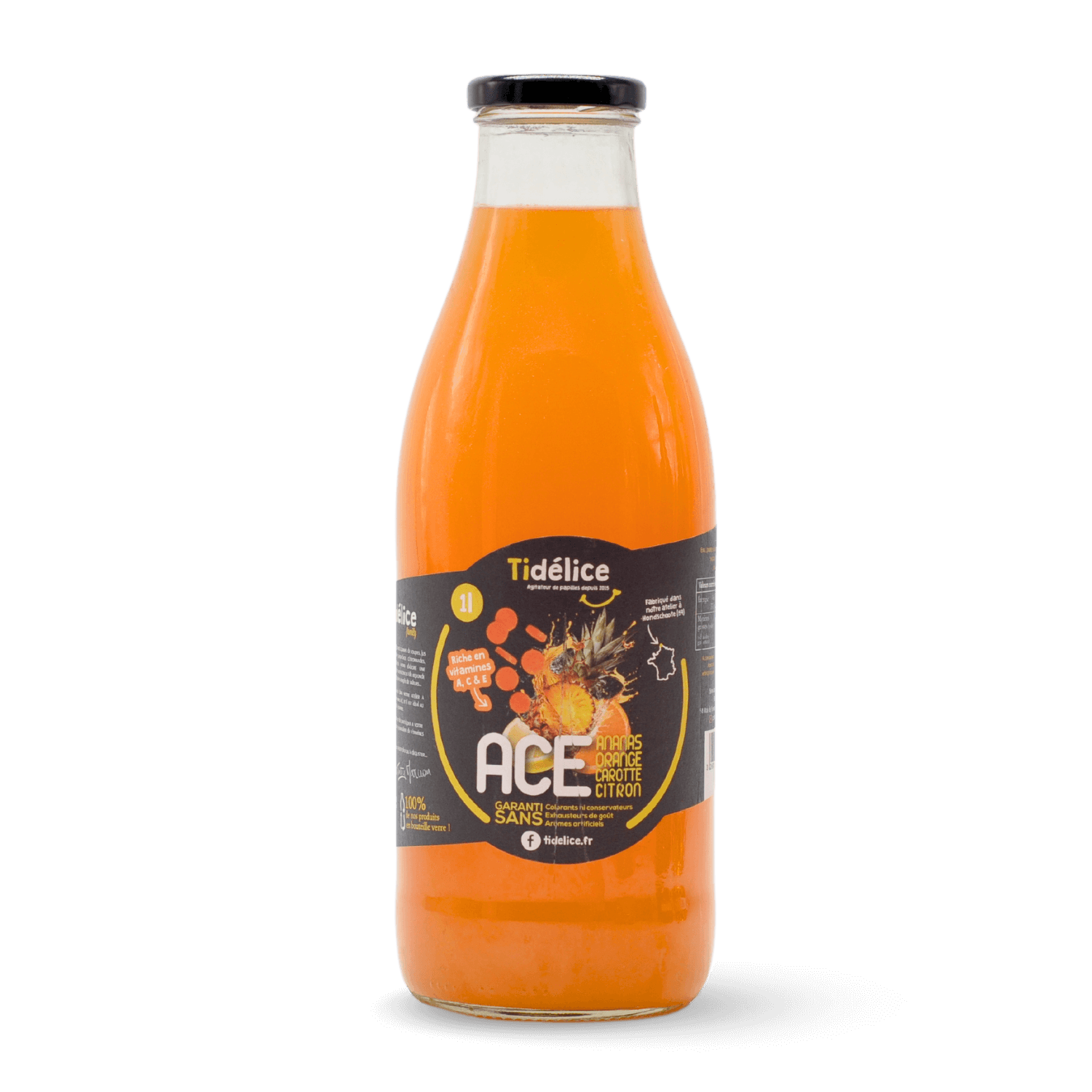 Boisson ACE Ananas Orange Carotte Citron