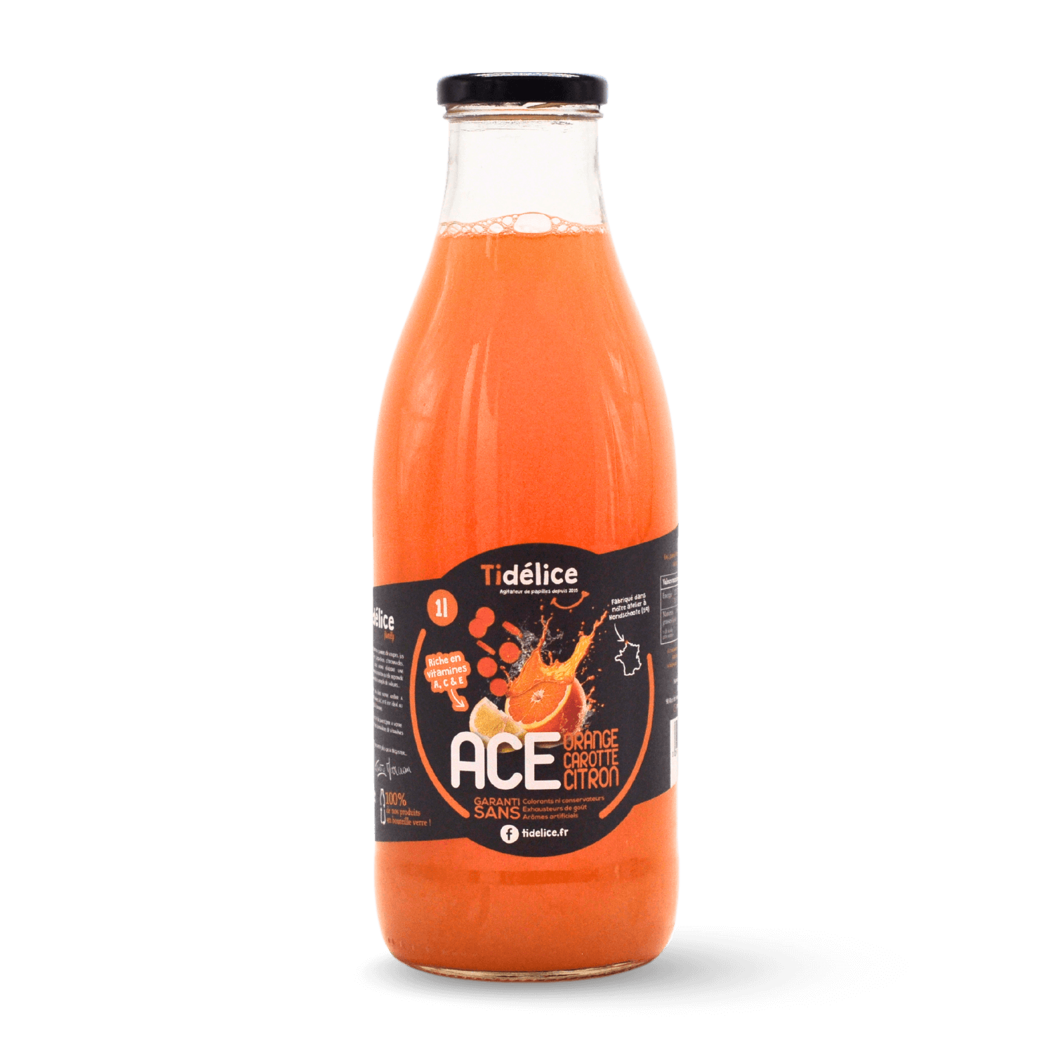 Boisson ACE orange carotte citron