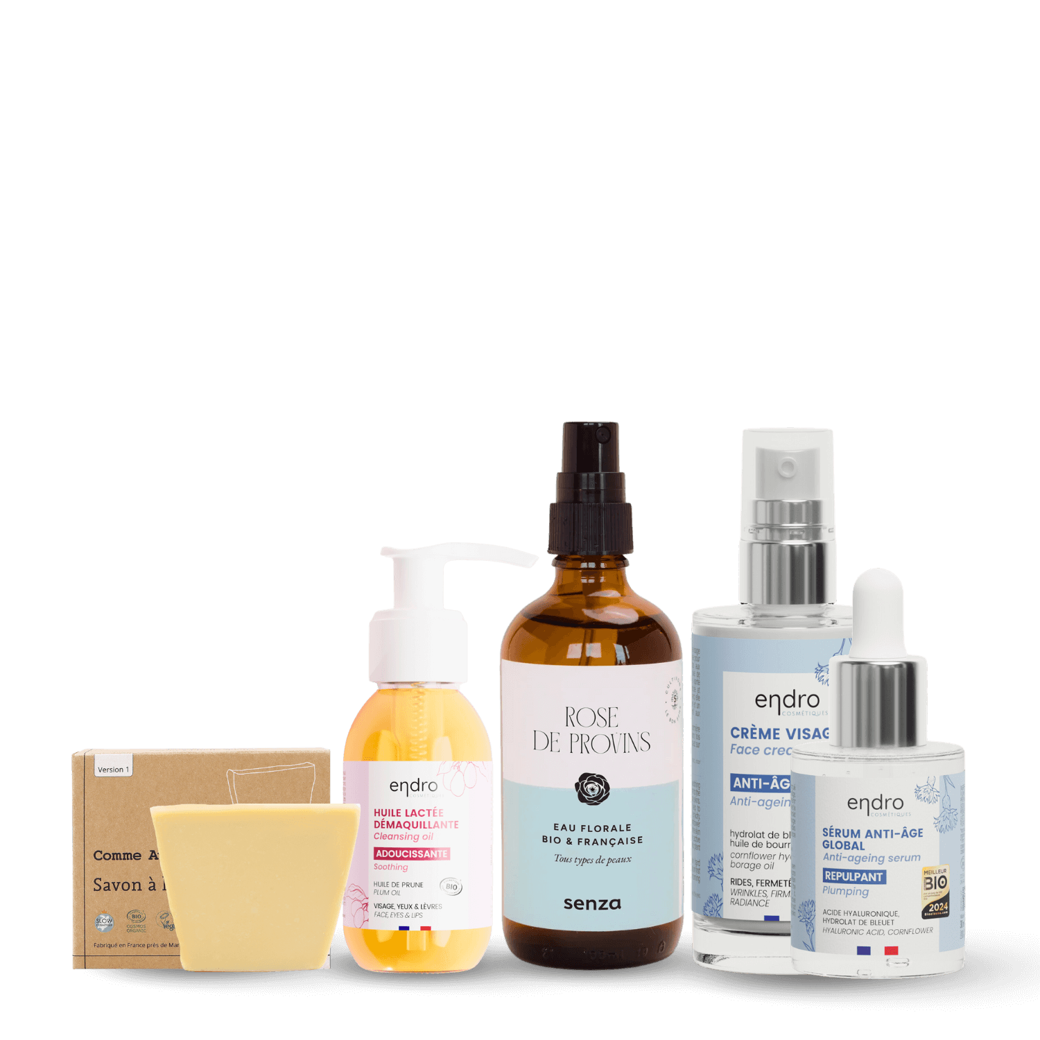 Routine complète anti-âge (toutes peaux, même sèches)