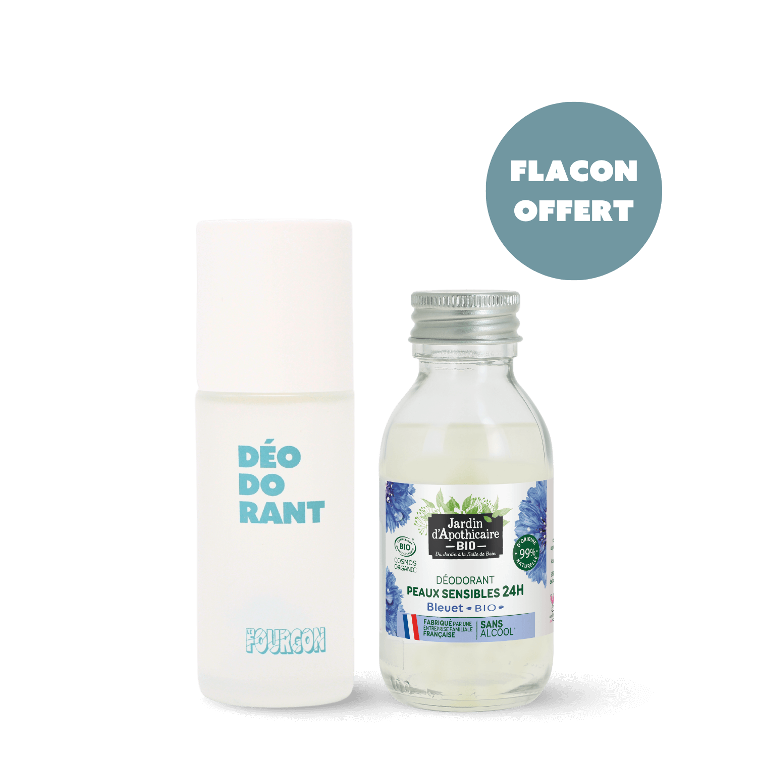 Pack déo Jardin d'Apothicaire & roll-on OFFERT