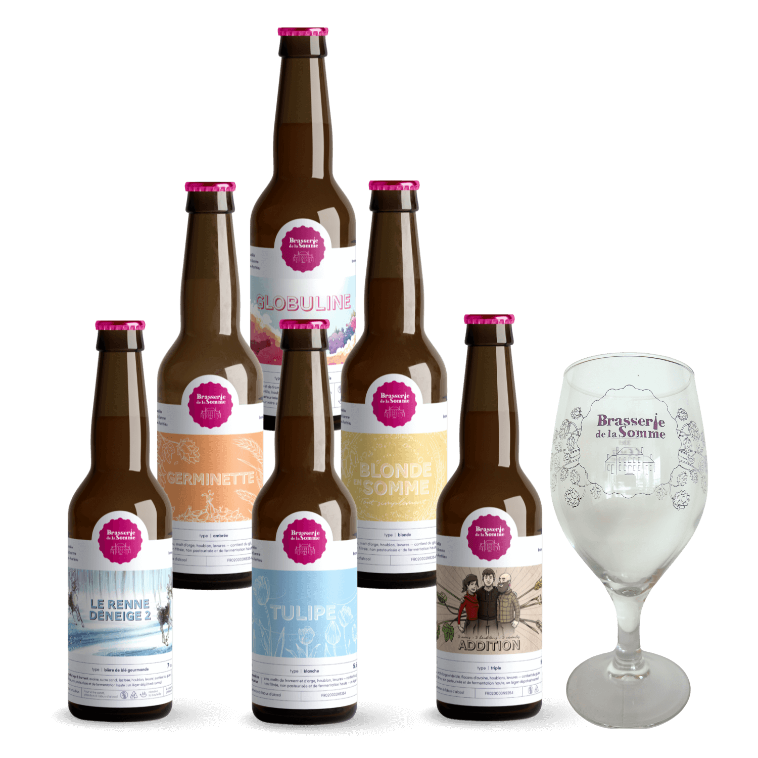Pack Découverte Brasserie de la Somme + Verre offert