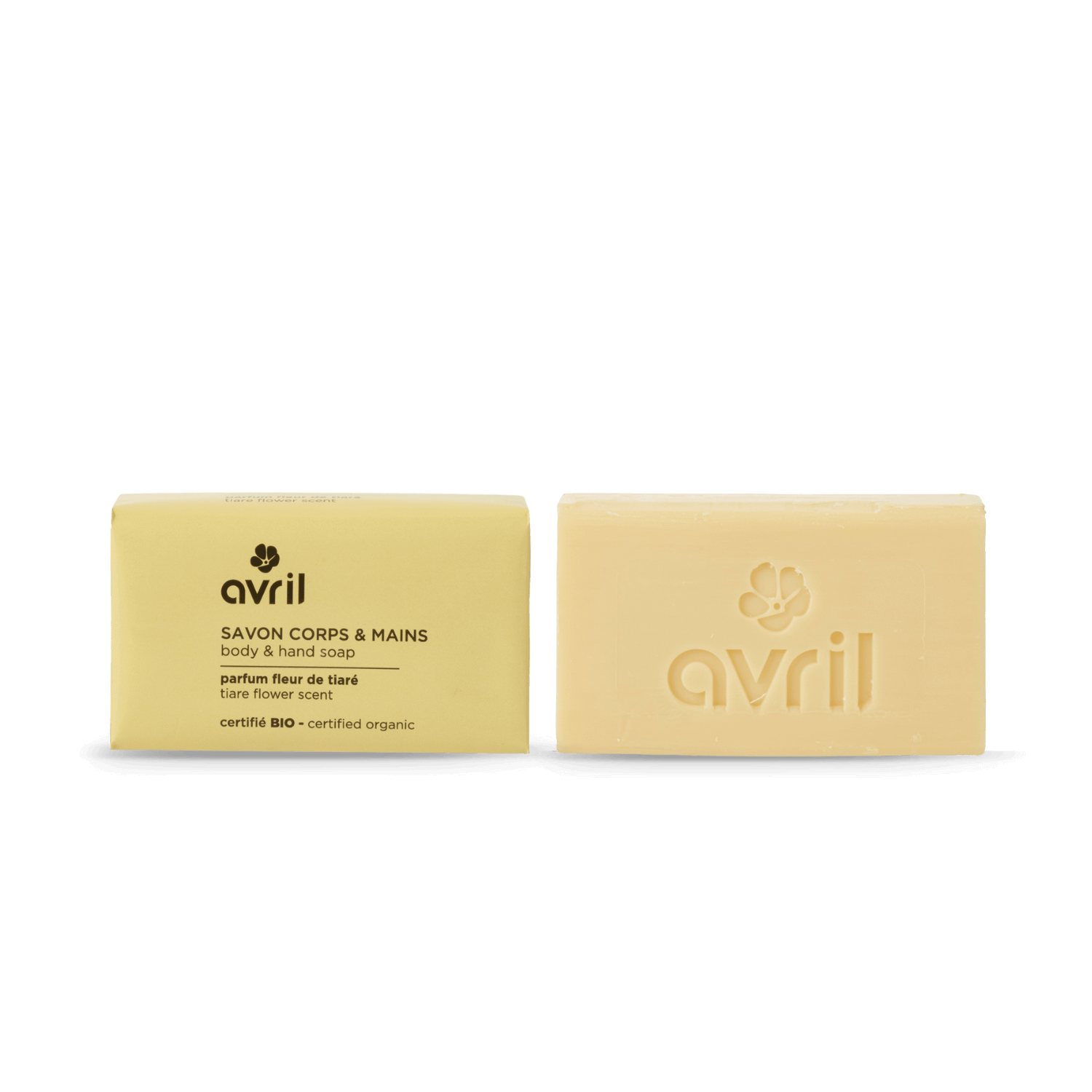 Savon corps & mains Fleur de tiaré