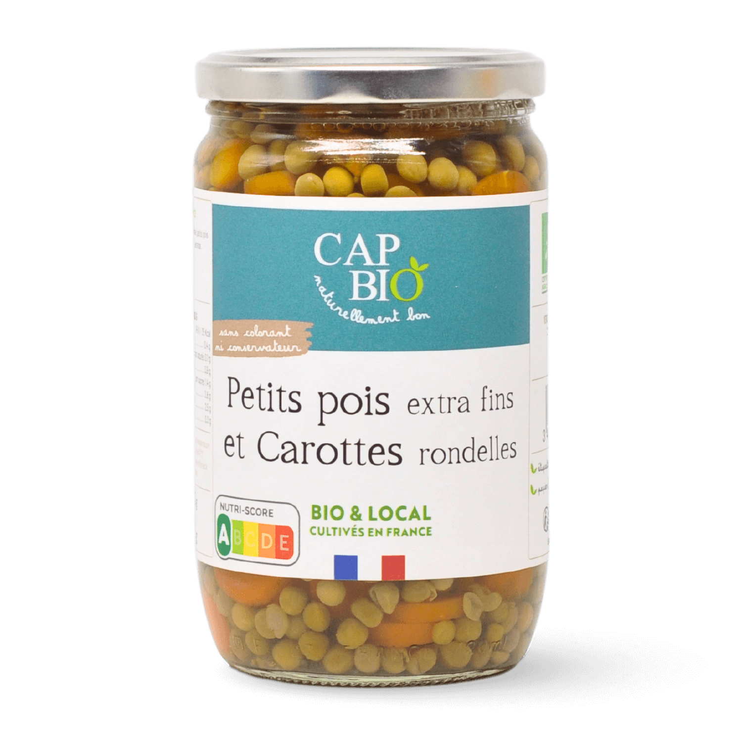 Petits pois extra fin & carottes rondelles