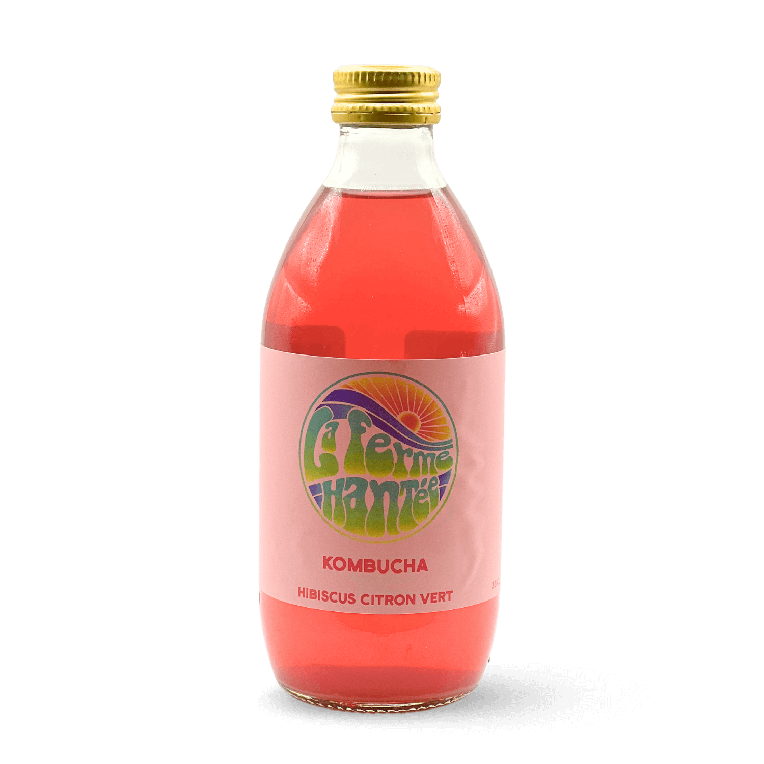 Kombucha Hibiscus Citron Vert