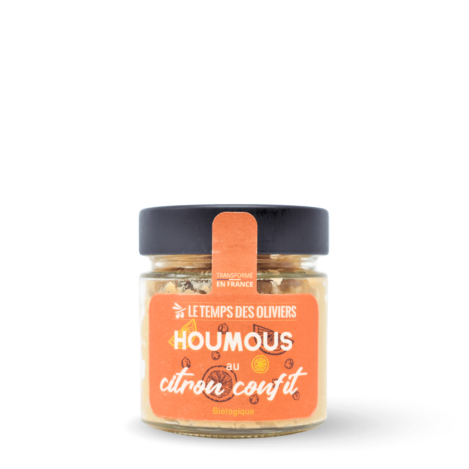Houmous au citron confit