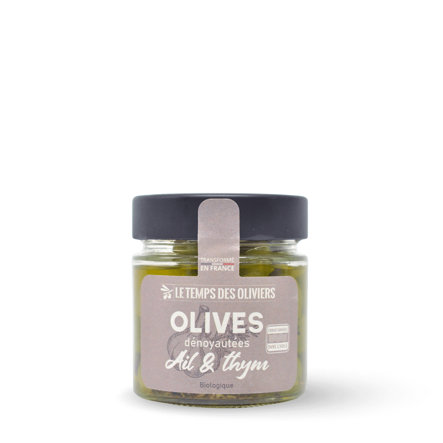 Olives ail et thym