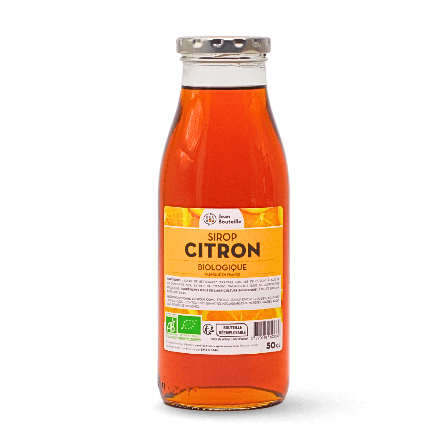 Sirop de Citron Bio