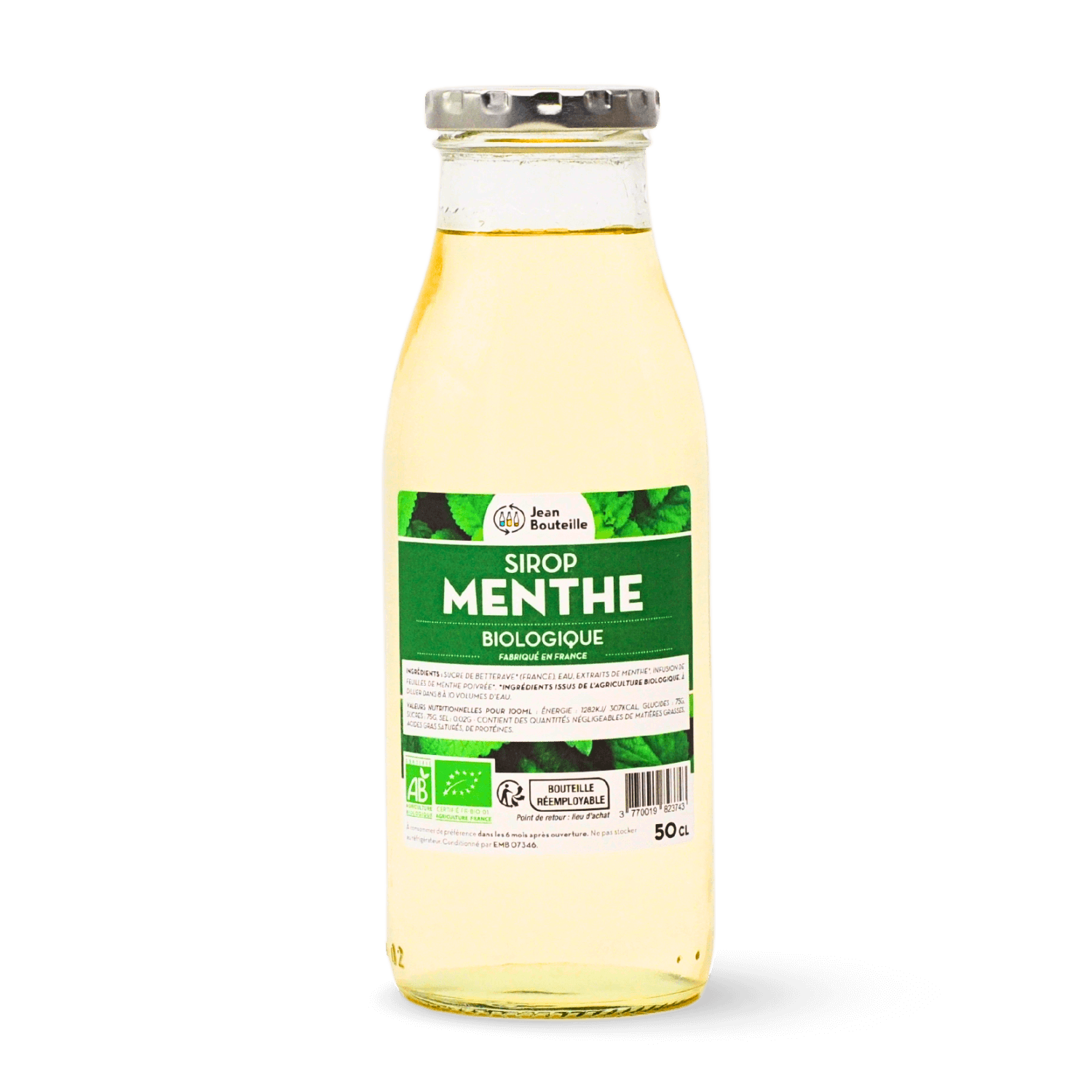 Sirop de Menthe Bio