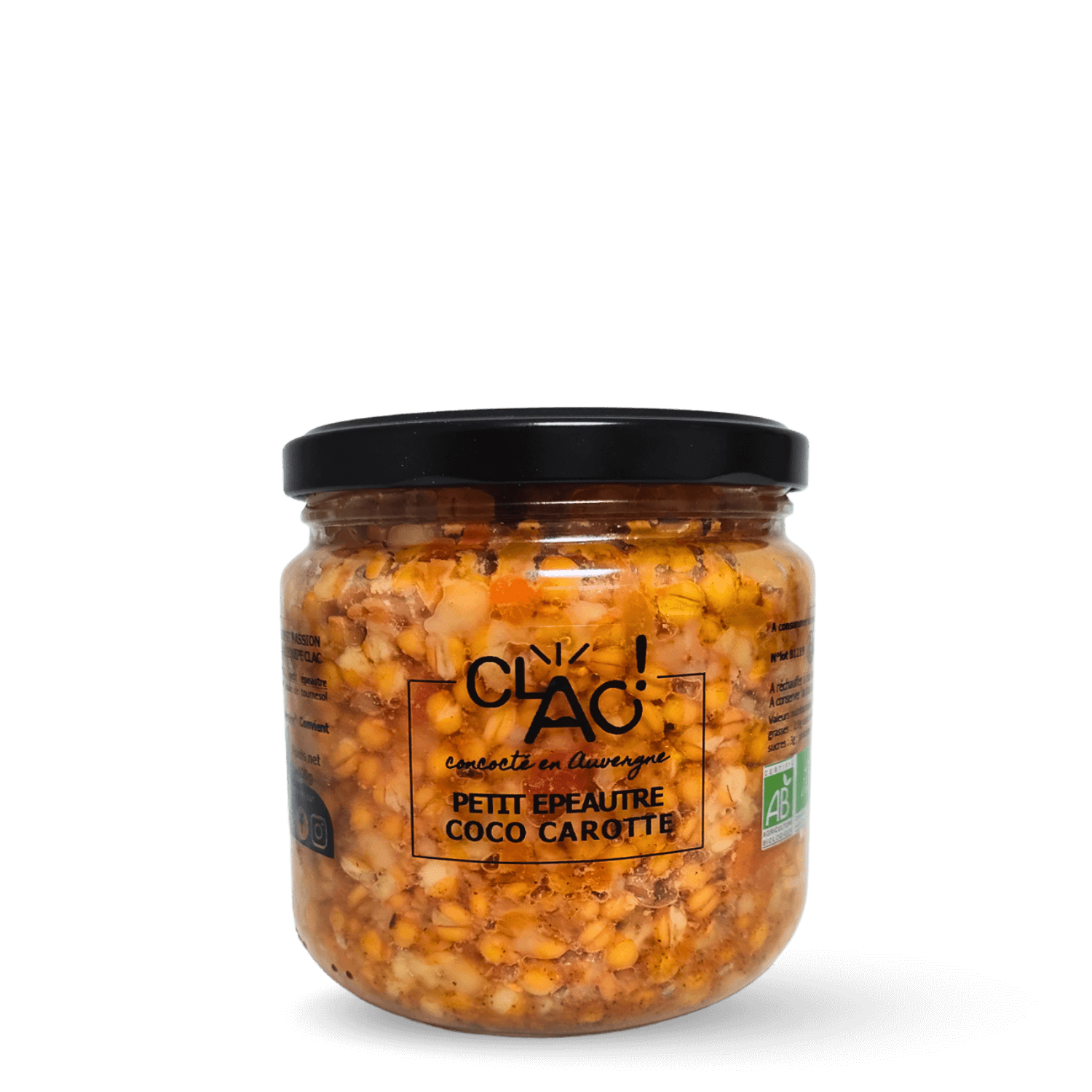 Petit épeautre coco carotte