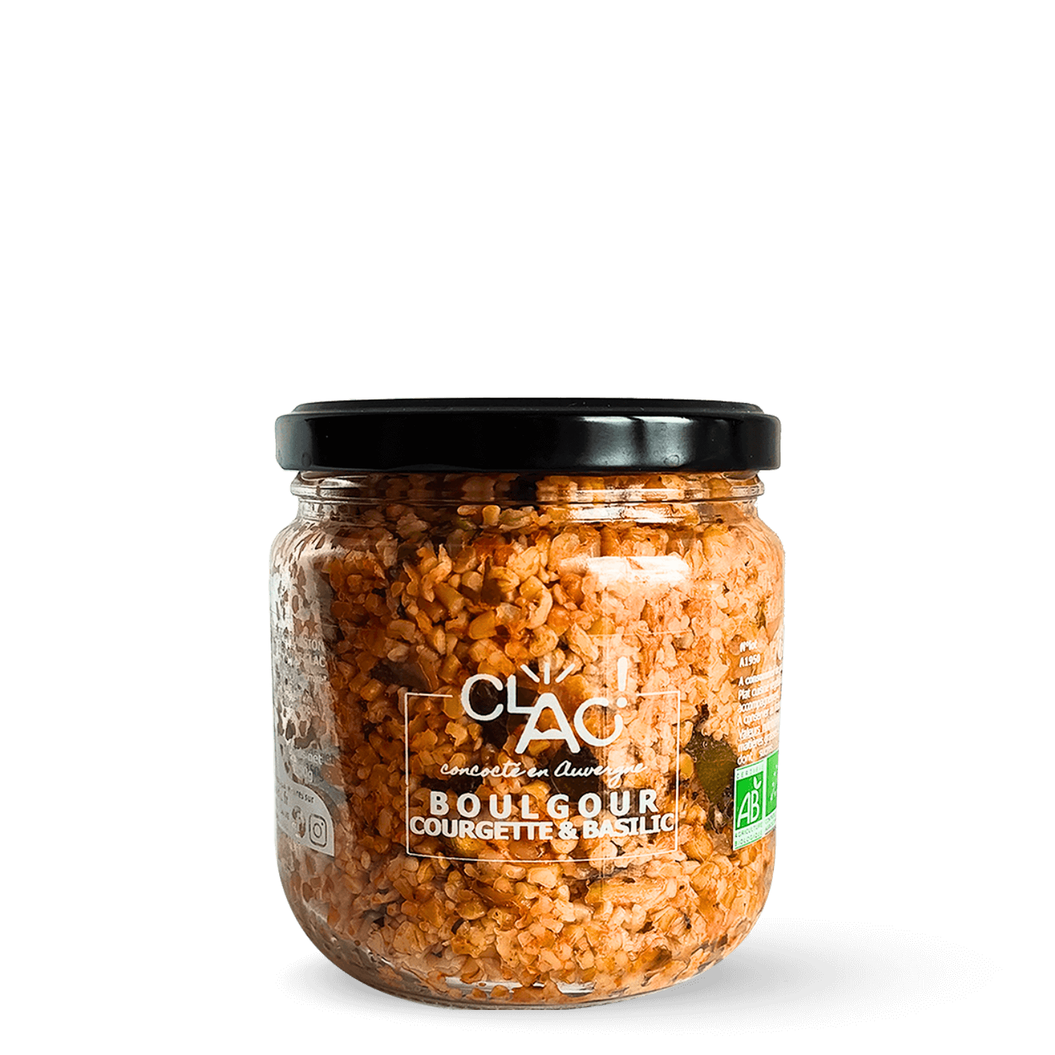 Boulgour courgette basilic