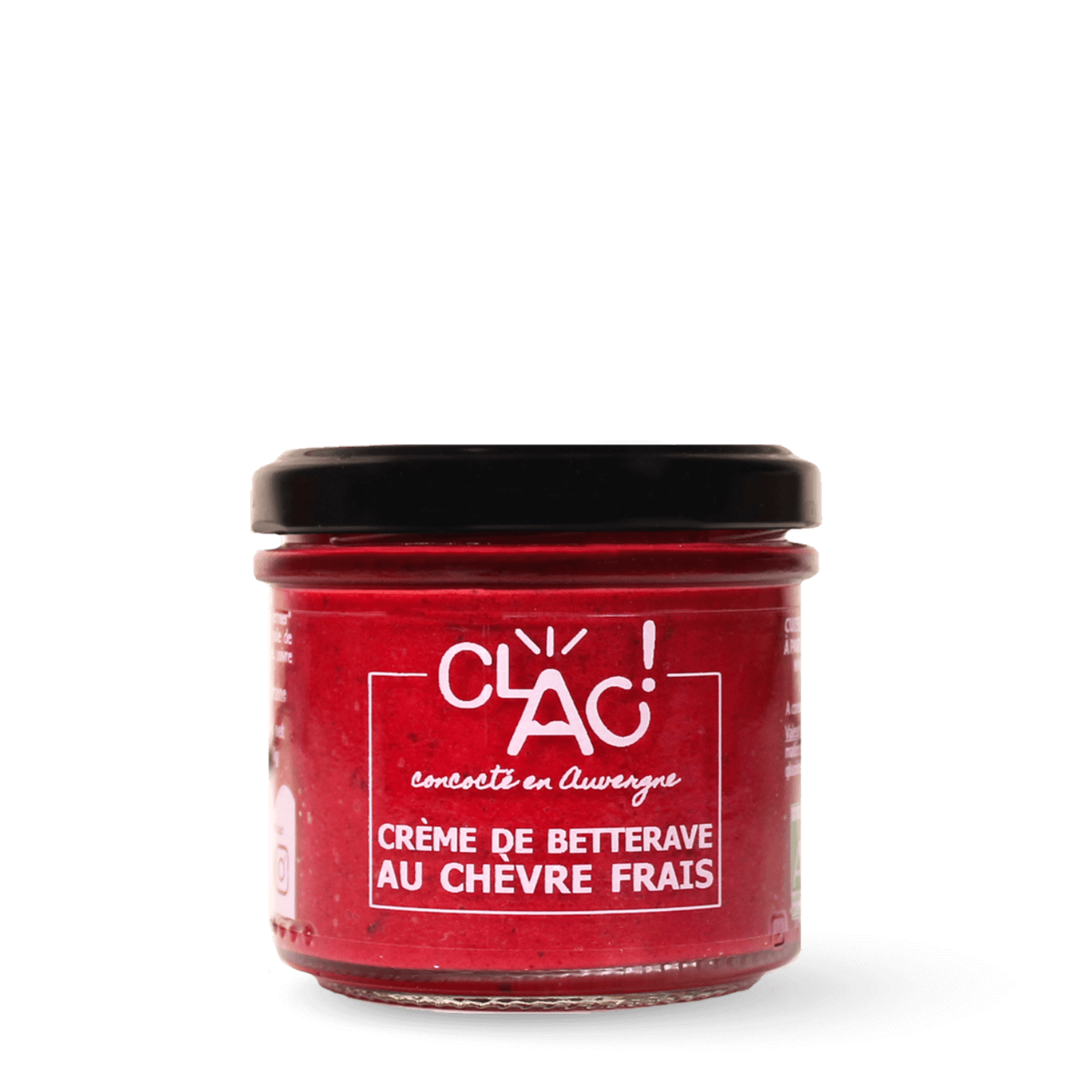 Crème de betterave au chèvre frais