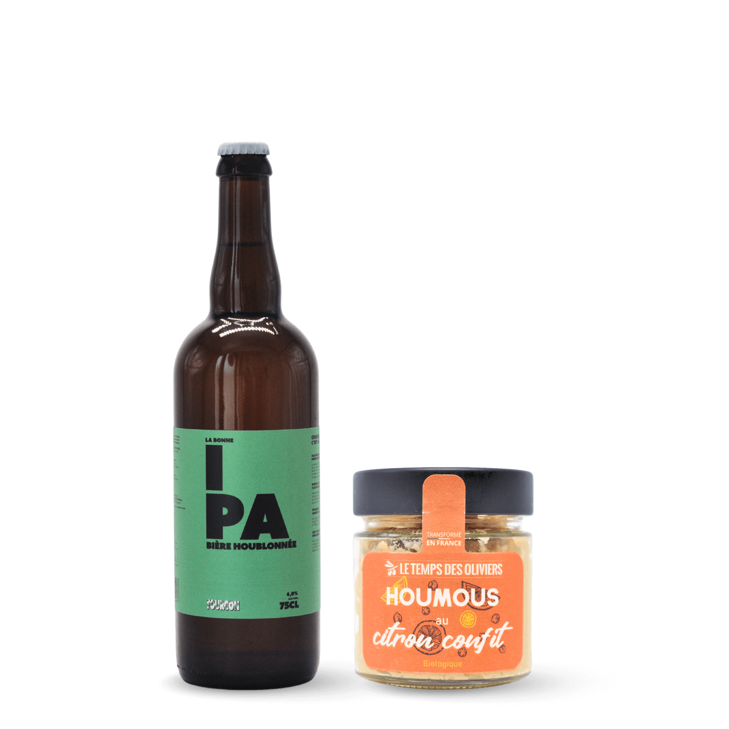 Pack Bonne IPA & Houmous