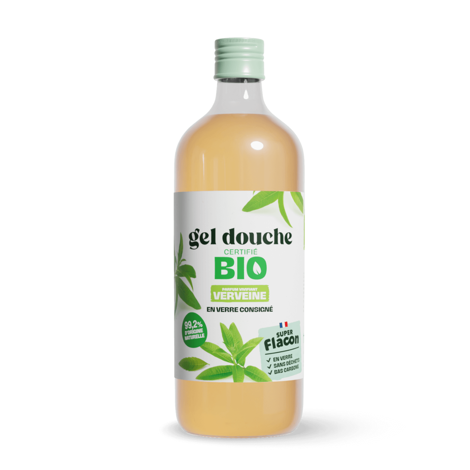 Gel douche Verveine - Nouvelle formule certifiée bio