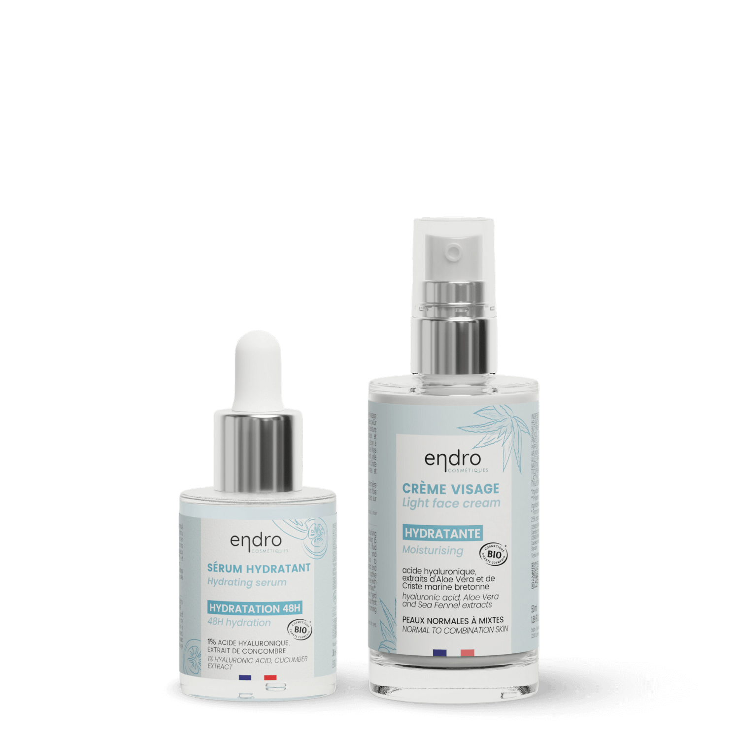 Duo Hydratant Visage Endro