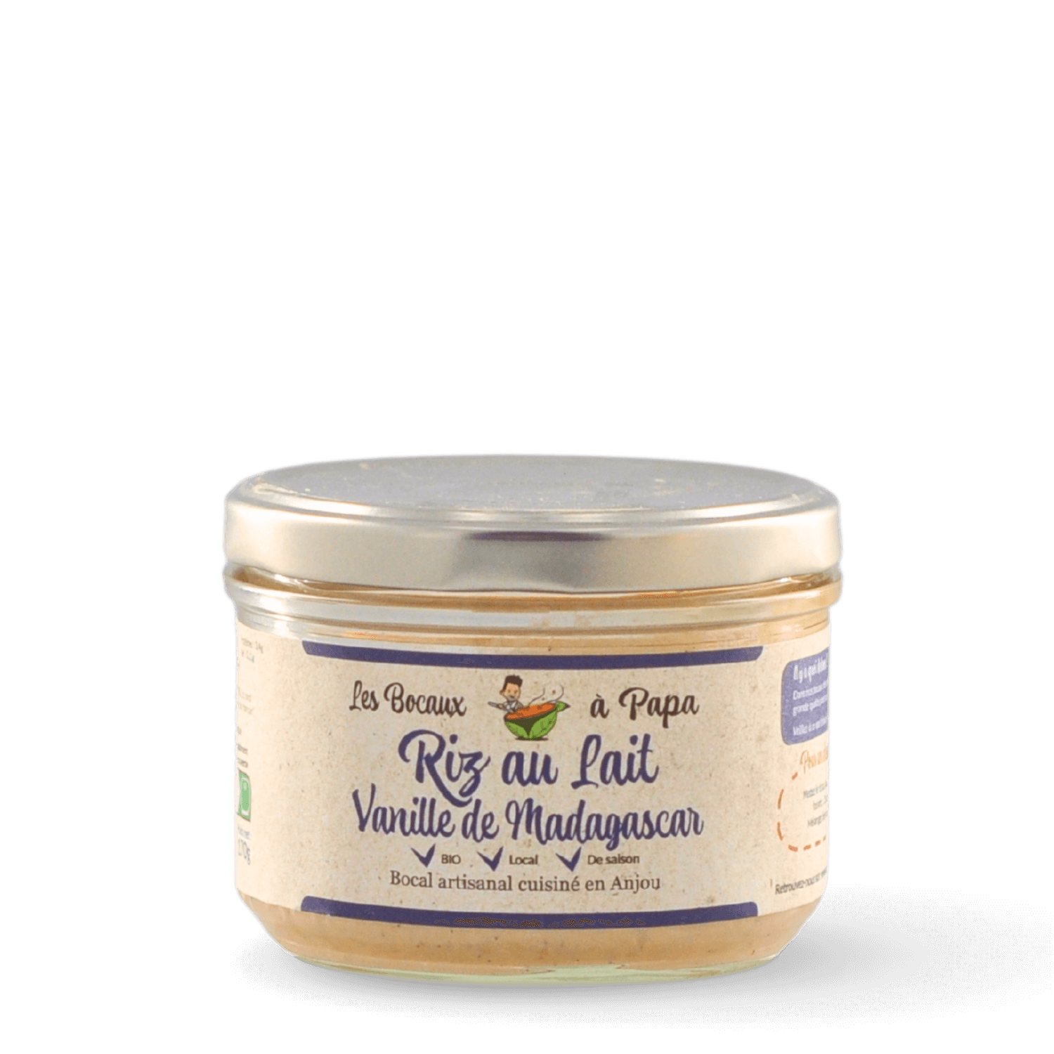 Riz au lait vanille de Madagascar