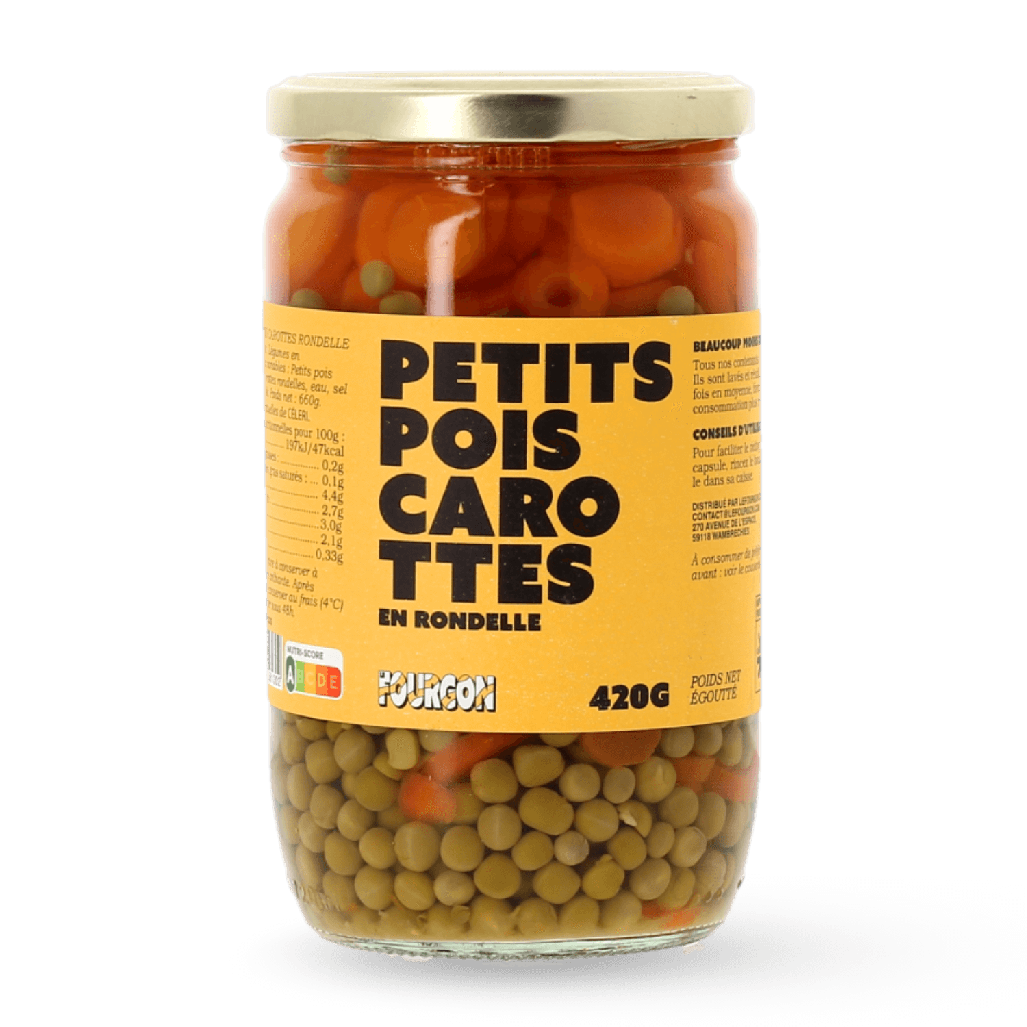 Petits pois carottes