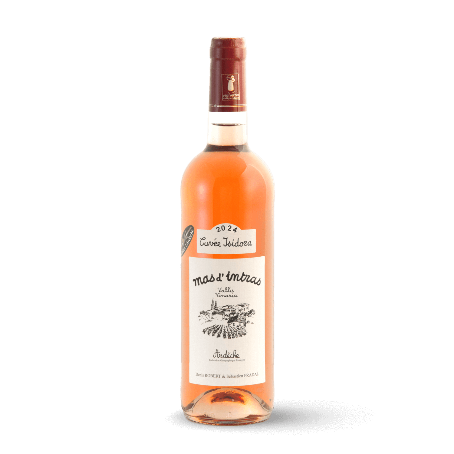 Mas d'Intras rosé, Cuvée Isidora