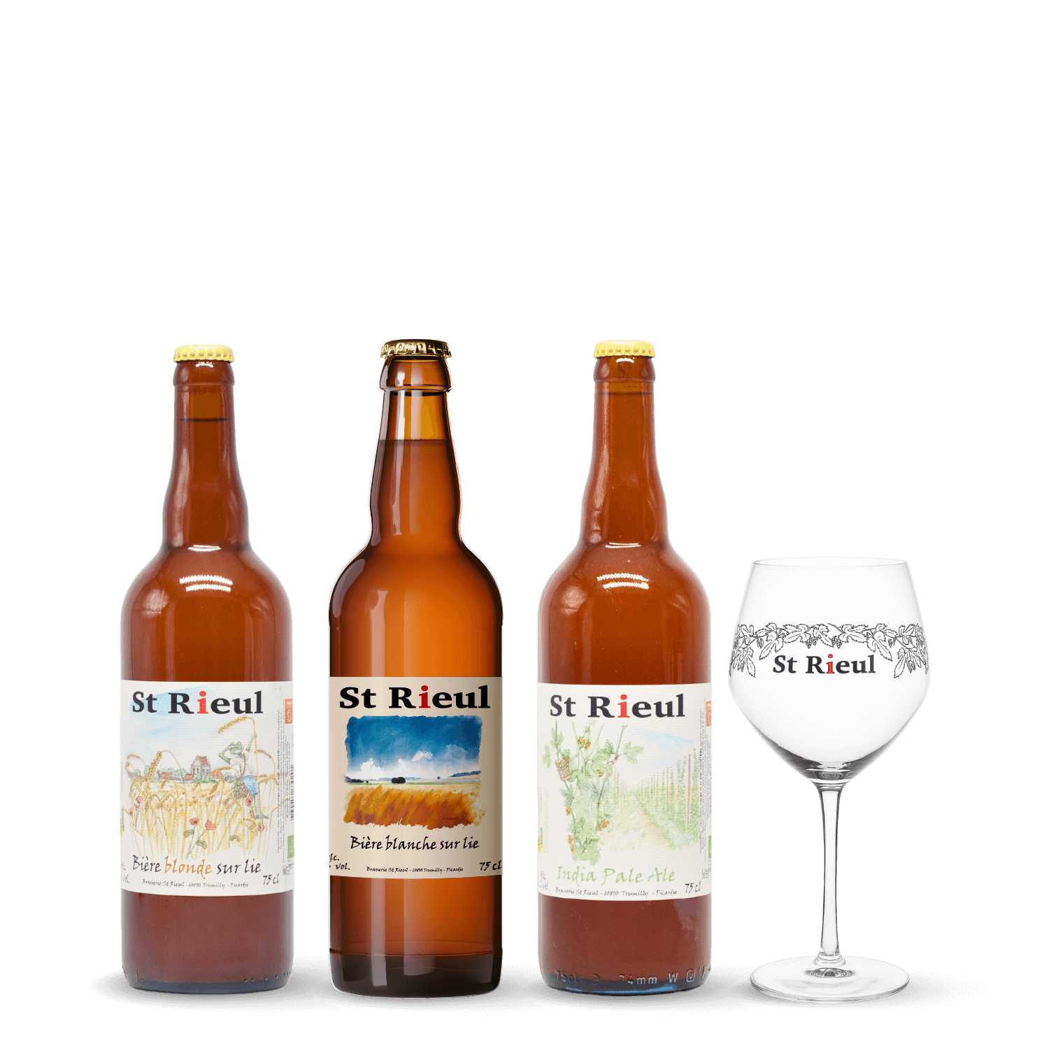 Pack Brasserie St Rieul + 1 verre offert