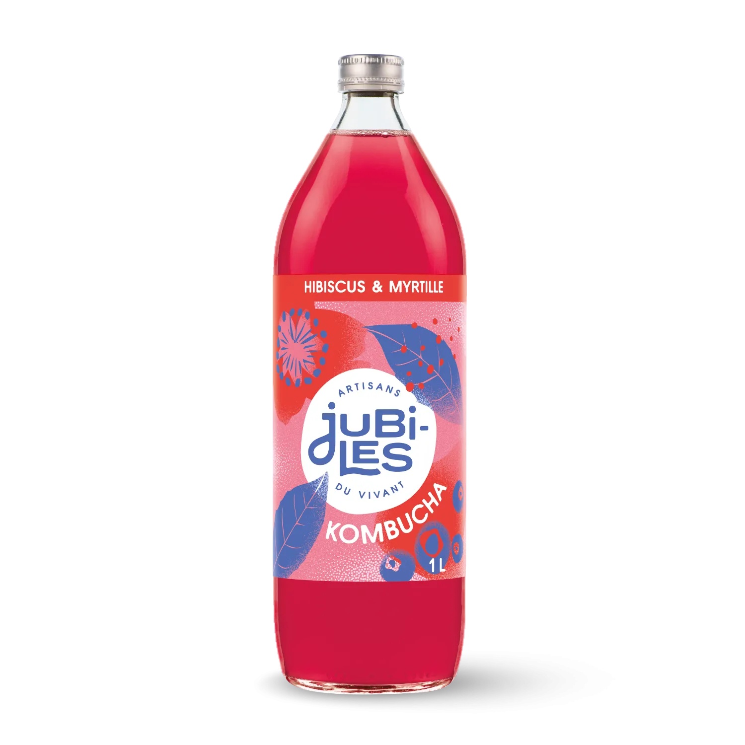 Kombucha Hibiscus Myrtille