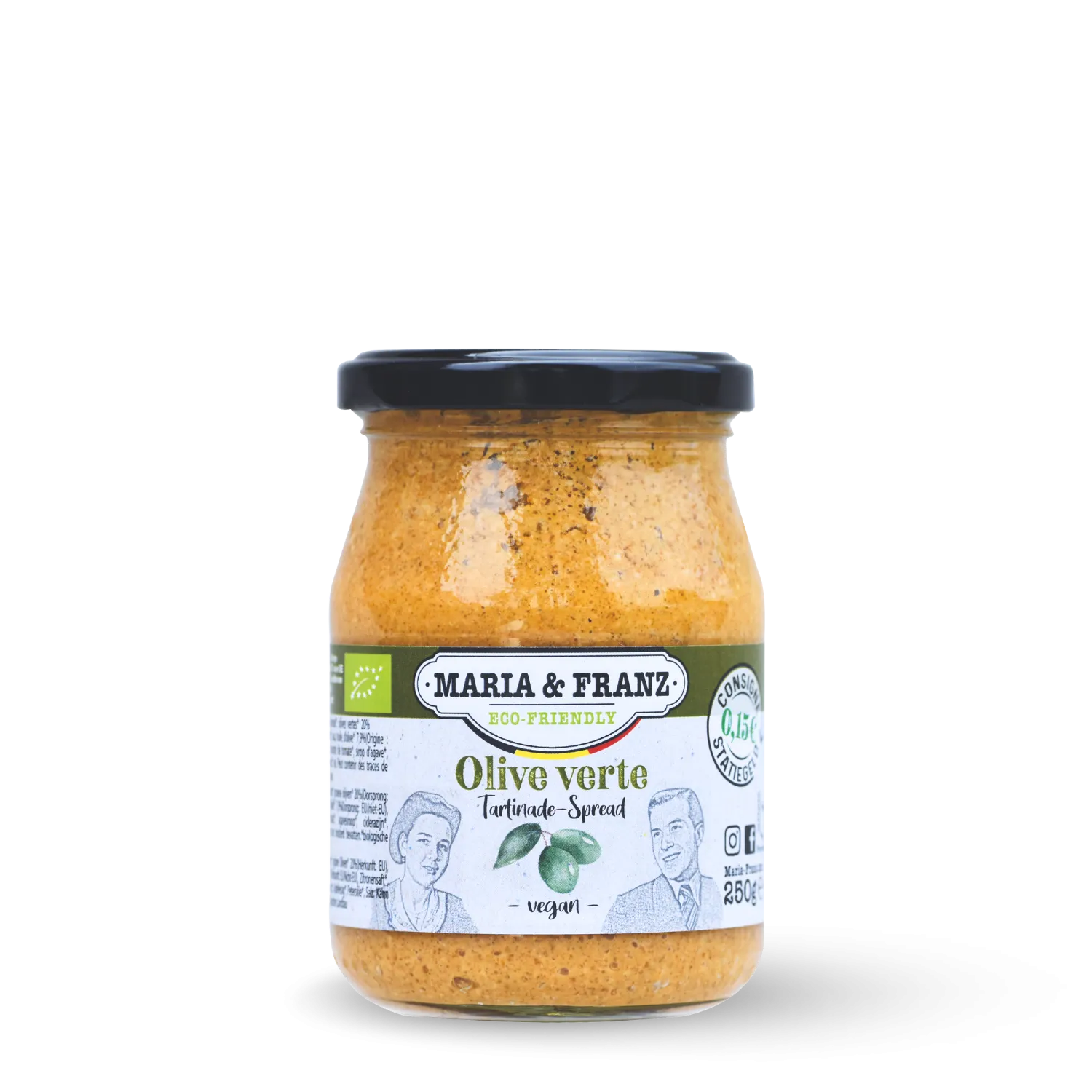 Tartinade d'olives vertes