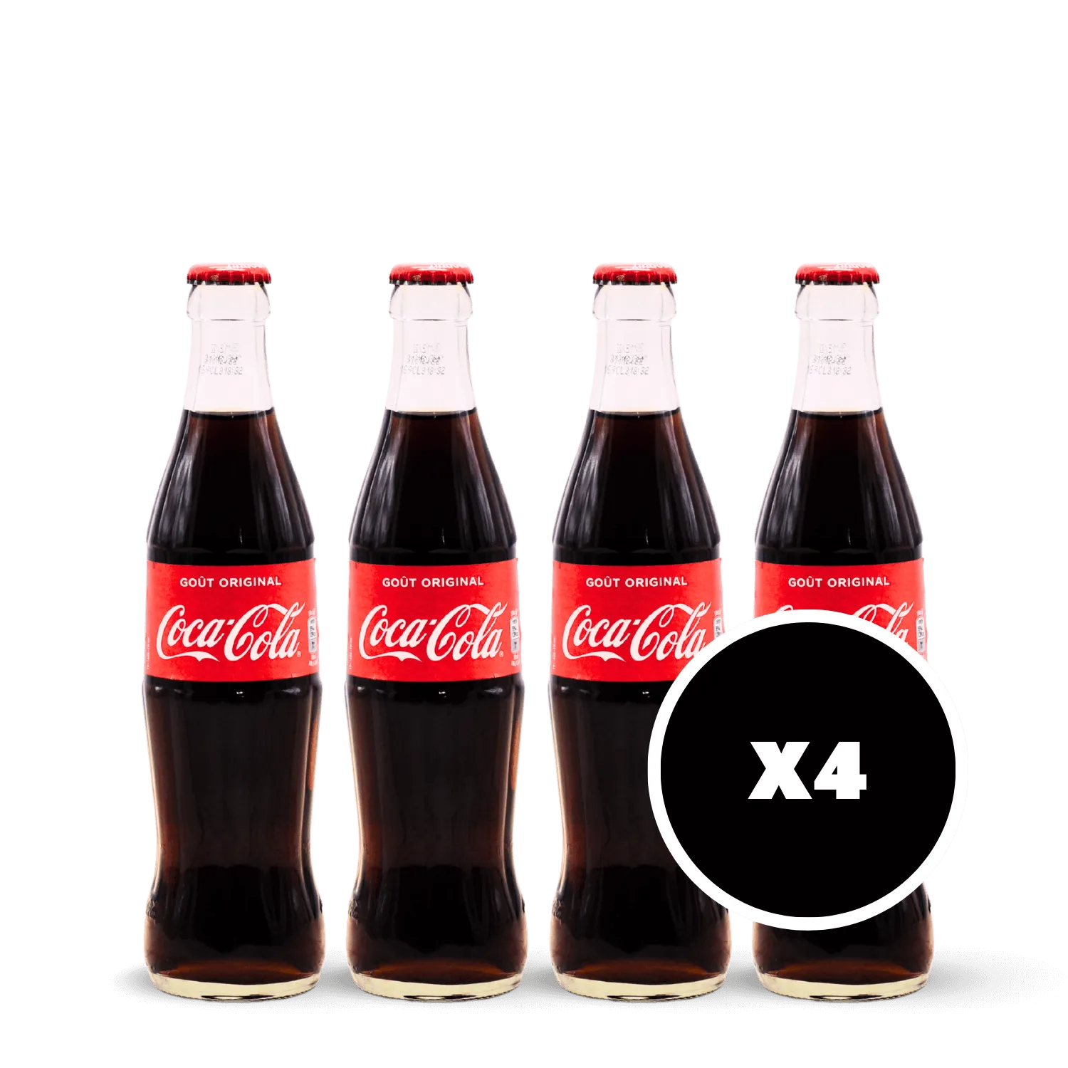 Pack 4 x Coca-Cola Classic