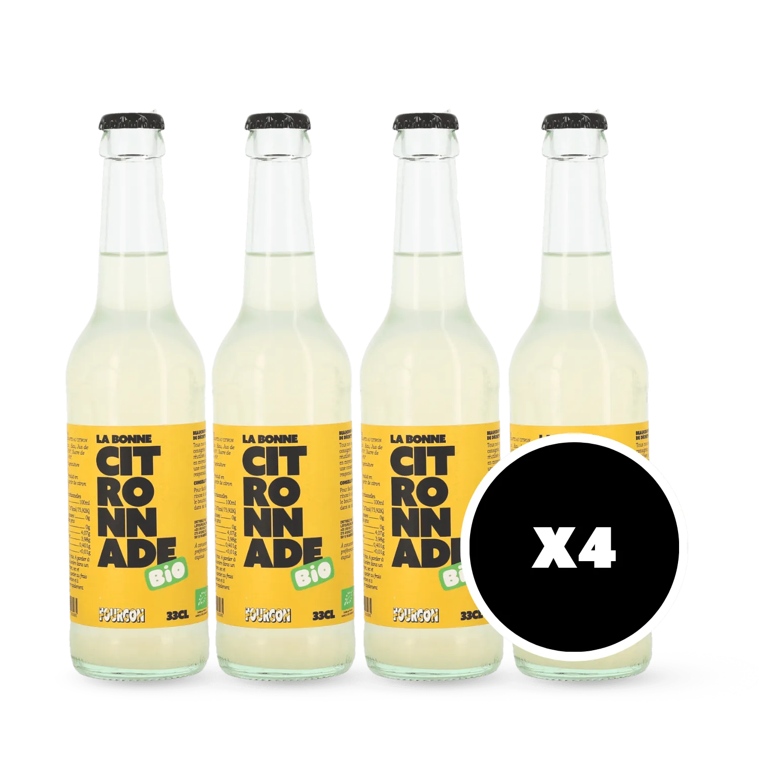 Pack 4 x La Bonne Citronnade