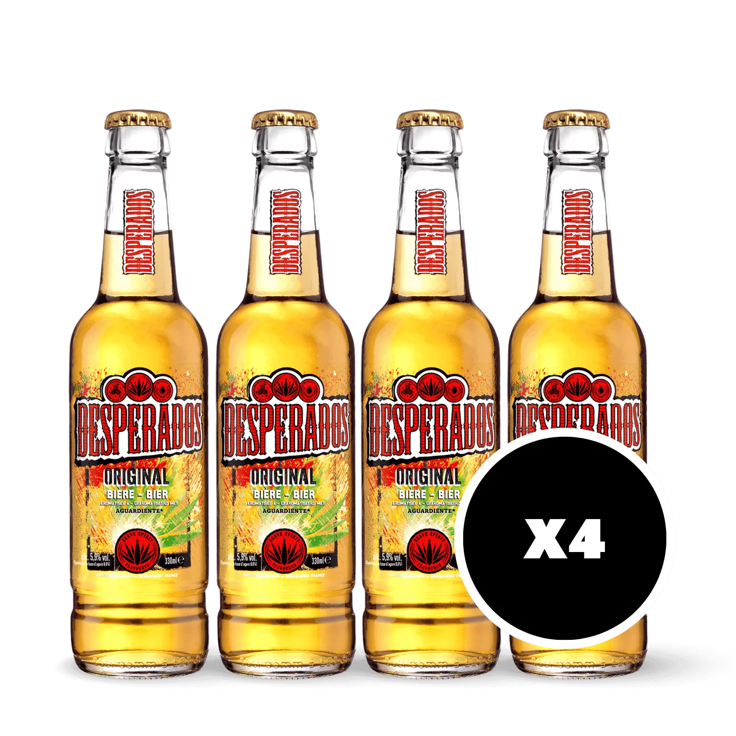 Pack 4 x Desperados Original