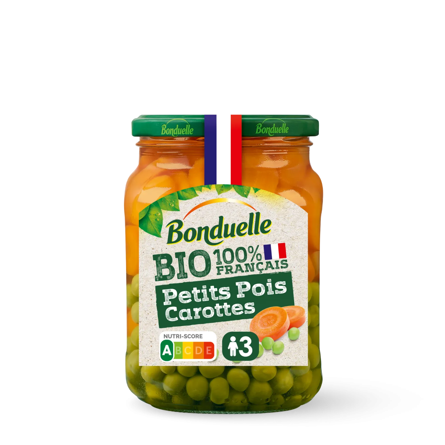 Petits pois carottes français